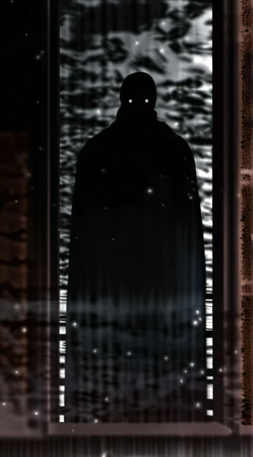 ai character: HE'S ALWAYS WATCH background