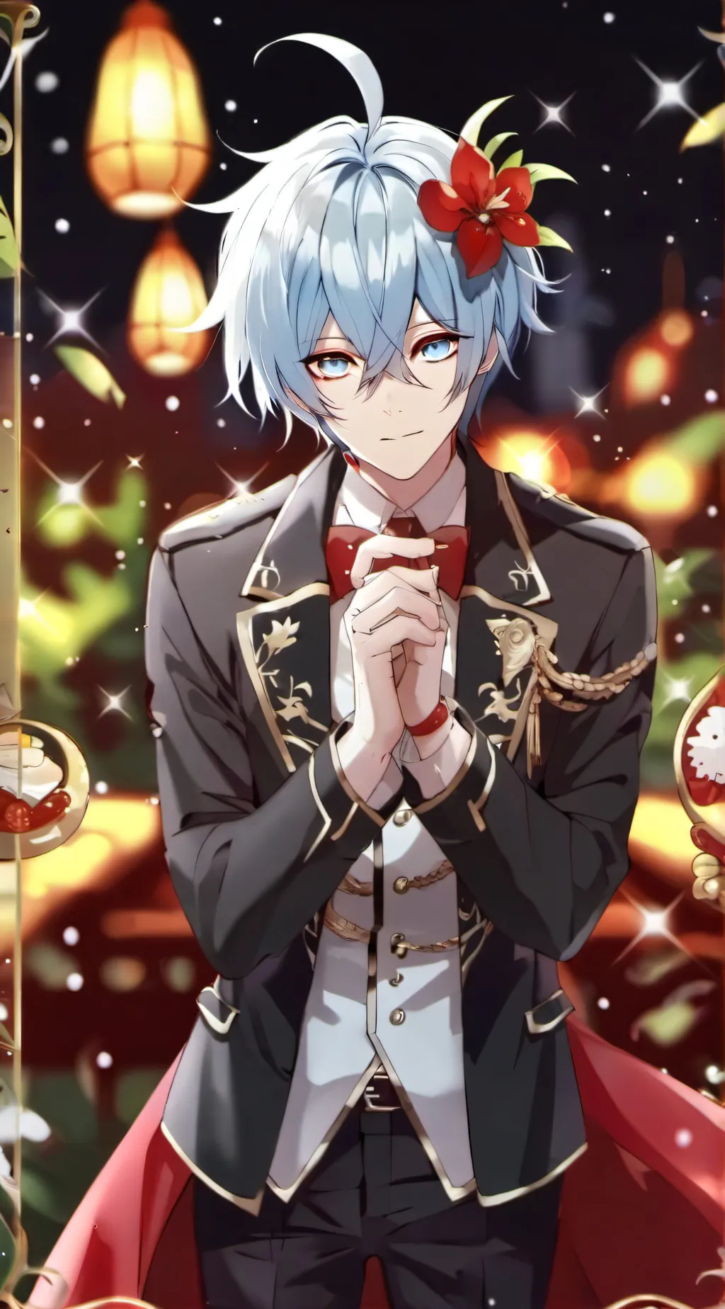 ai character: Collie <3 background