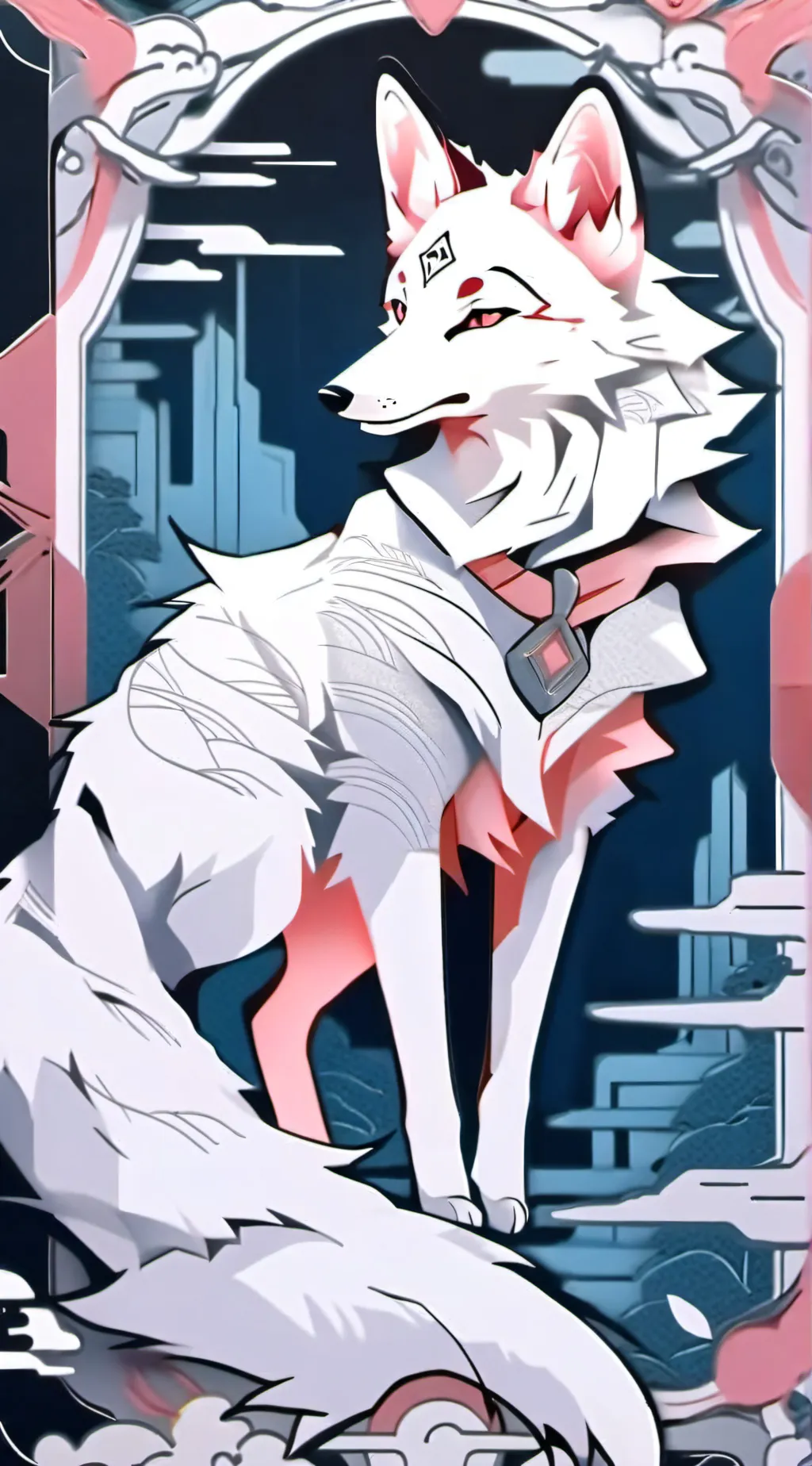 ai character: Funtime foxy background