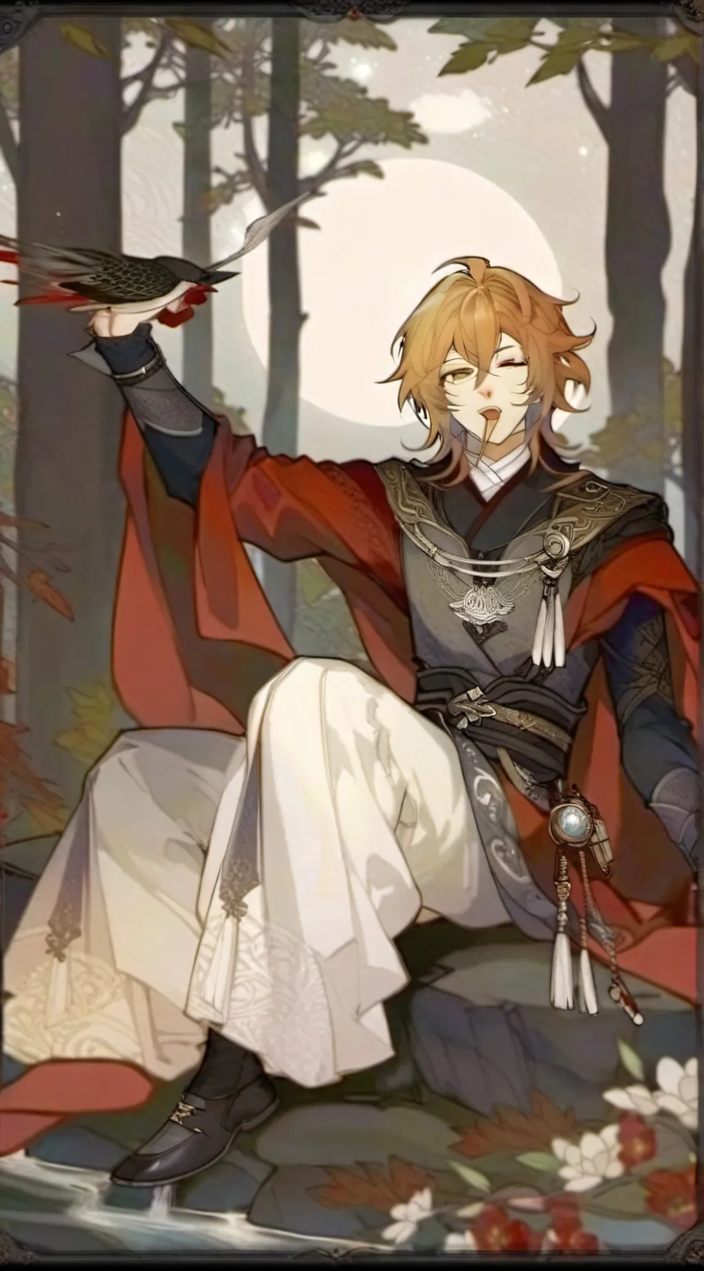 ai character: Chuuya ll background