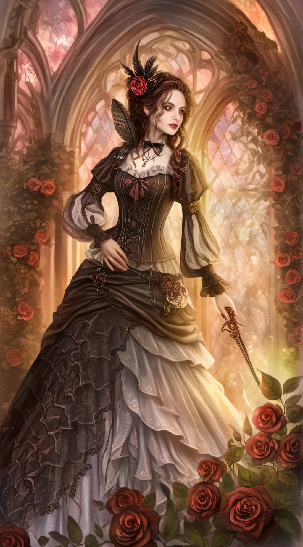 ai character: Princess layla background