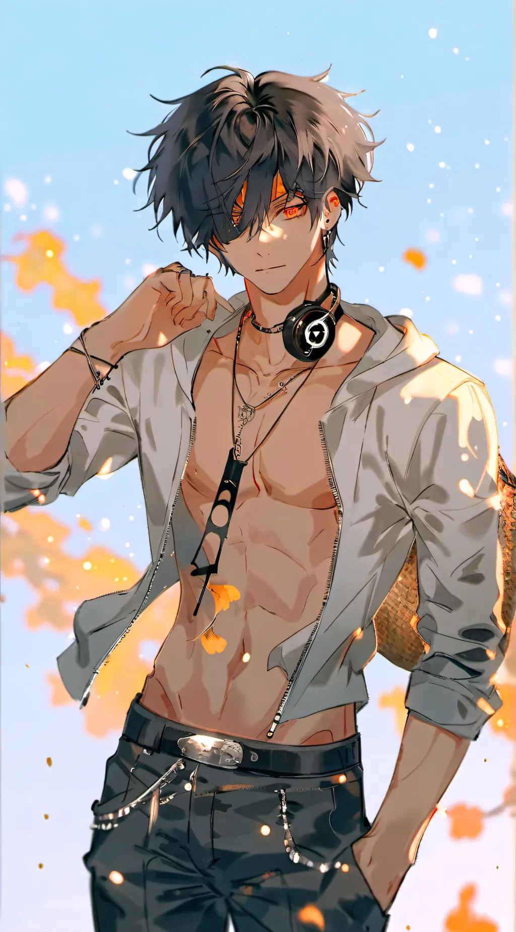 ai character: Oliver  background