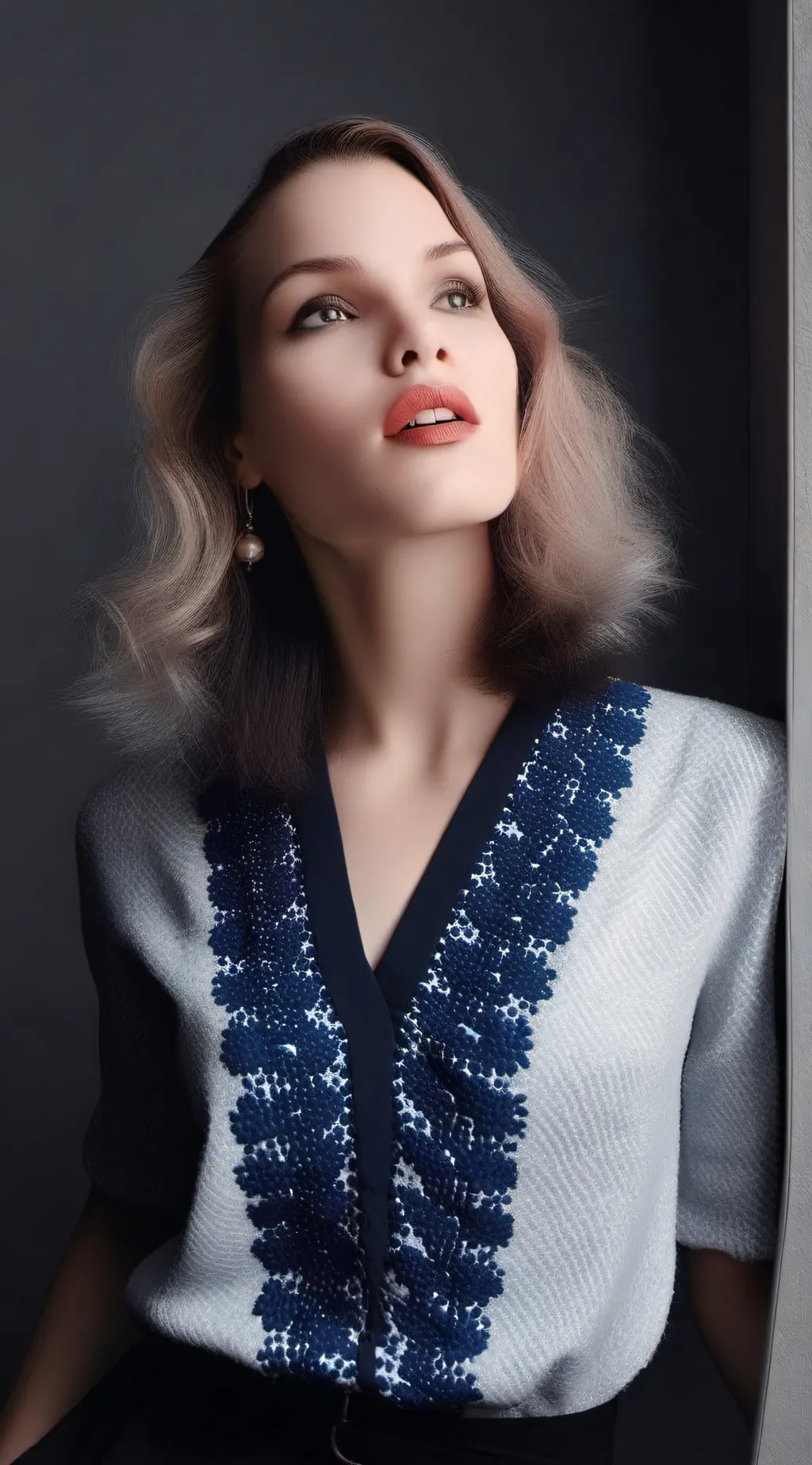 ai character: Cassie Howard  background