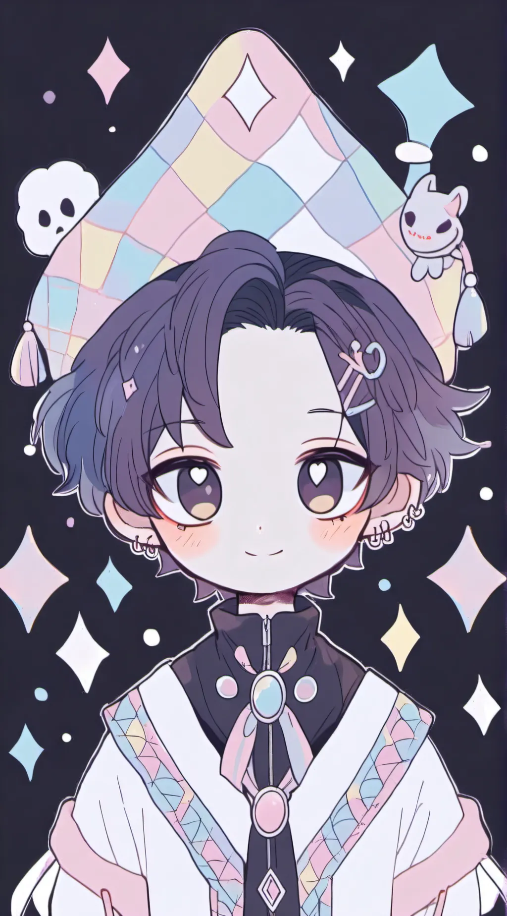 ai character: Fizz roll background