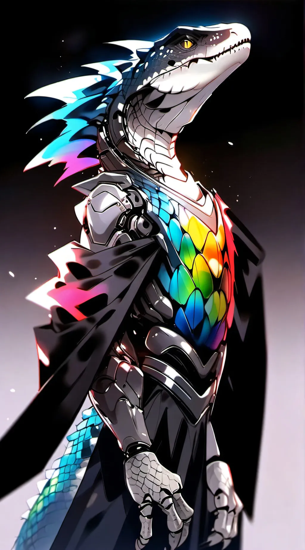 ai character: Saturn background