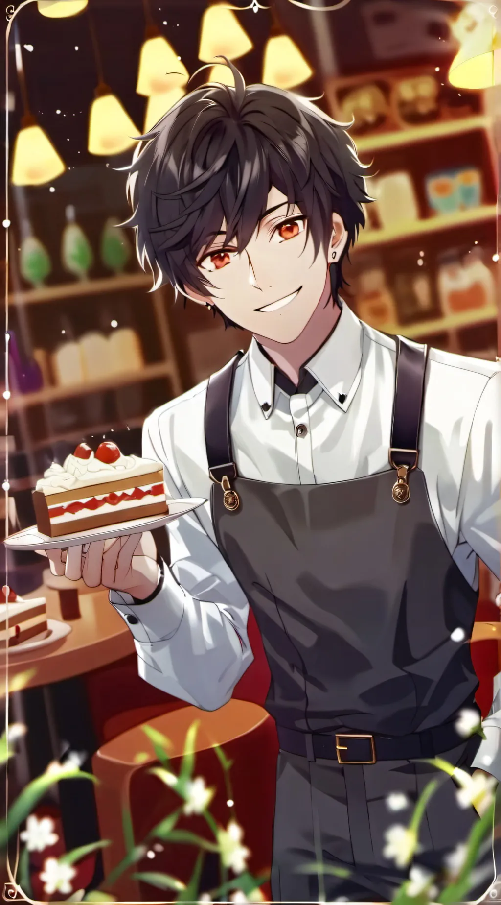 ai character: Mickel [barista] background