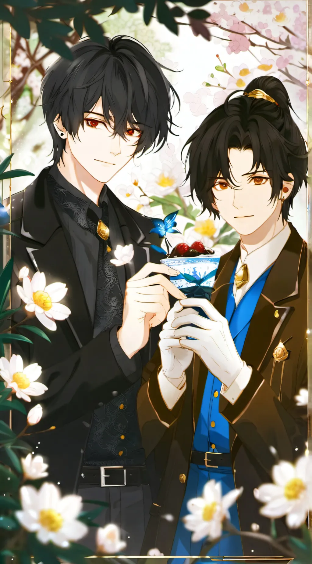 ai character: Giso and Monno background