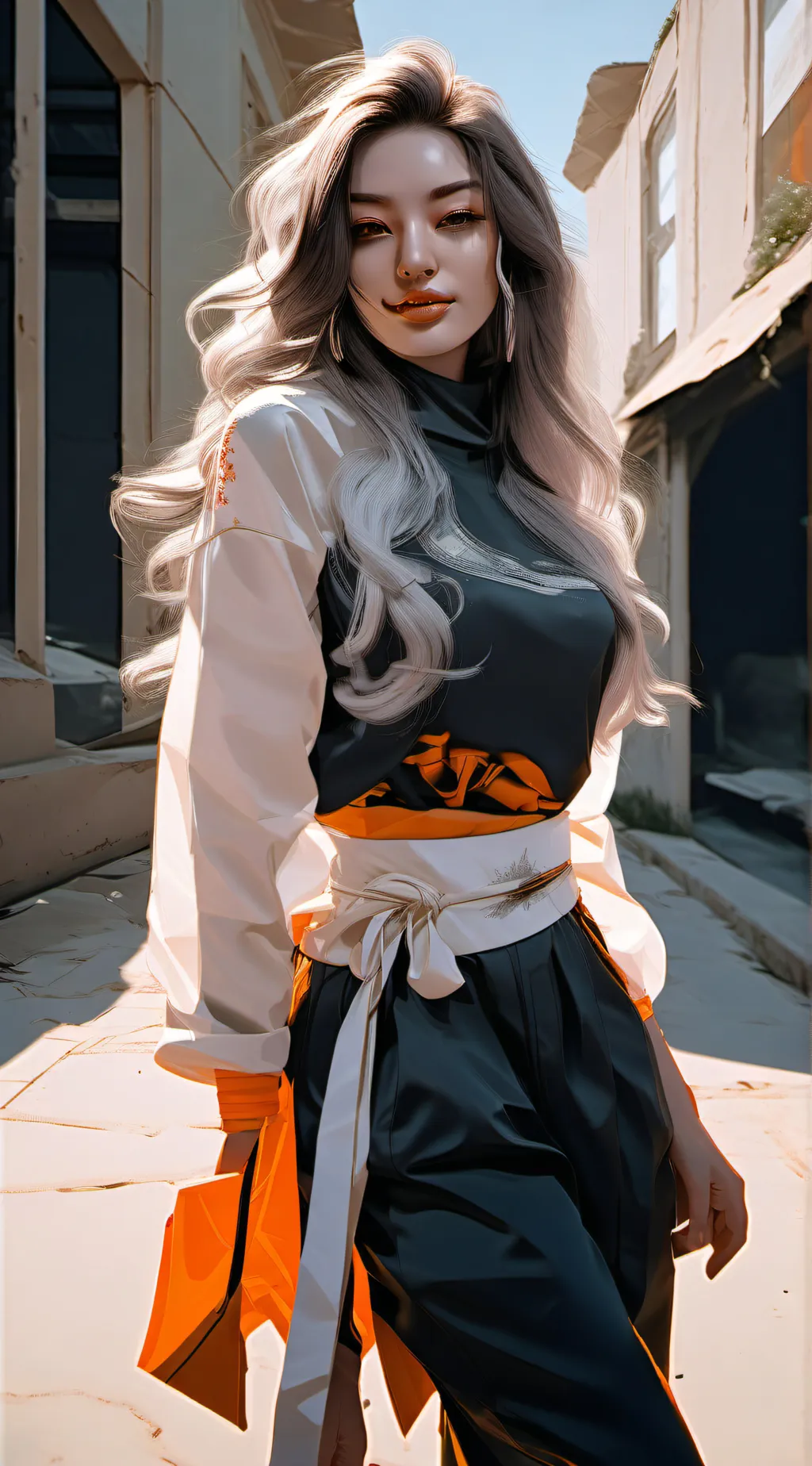 ai character: COMFORT AU background