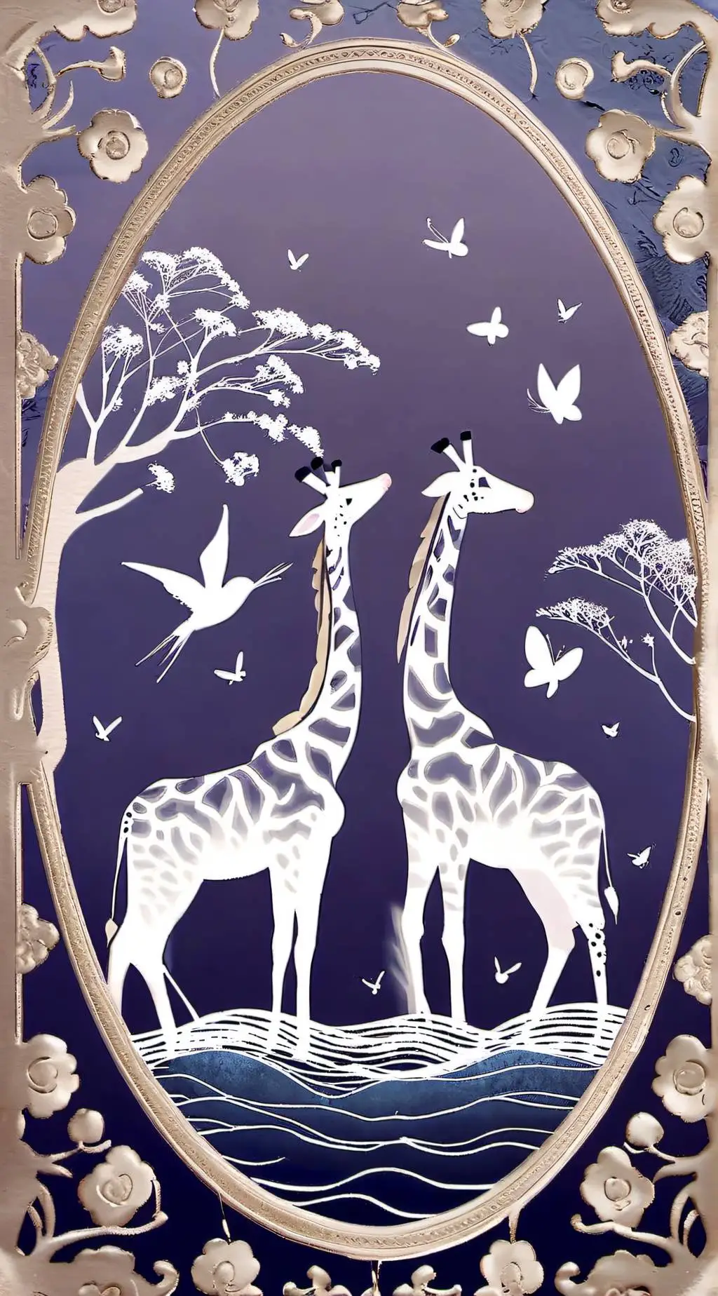 ai character: Frowning critters  background