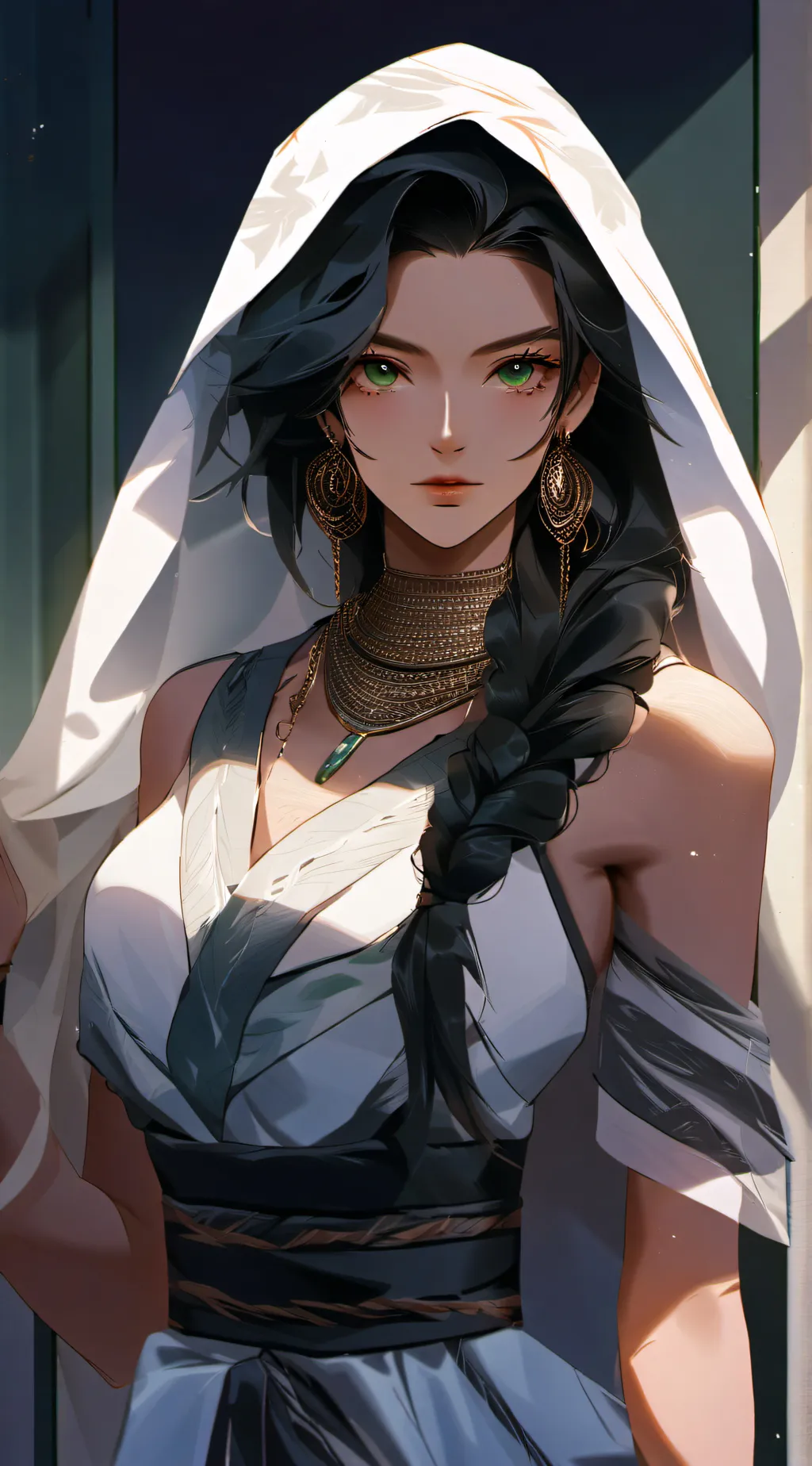 ai character: sylivia  background