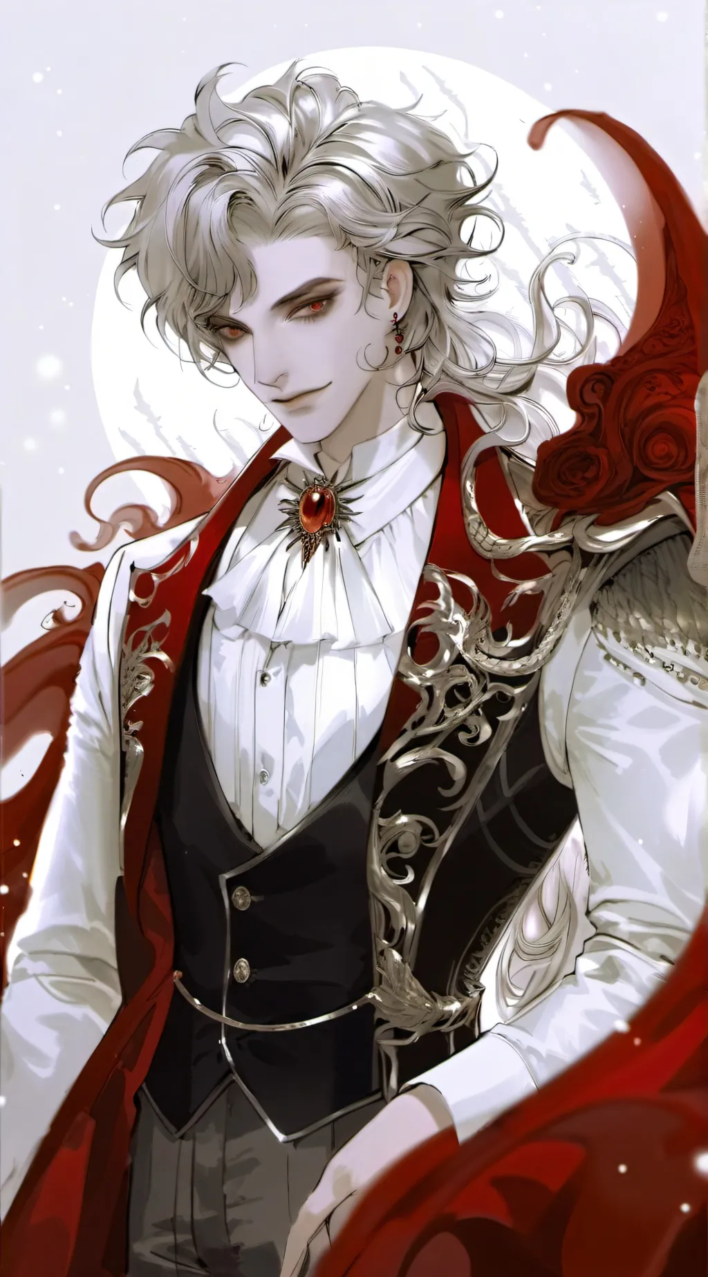 ai character: damian background