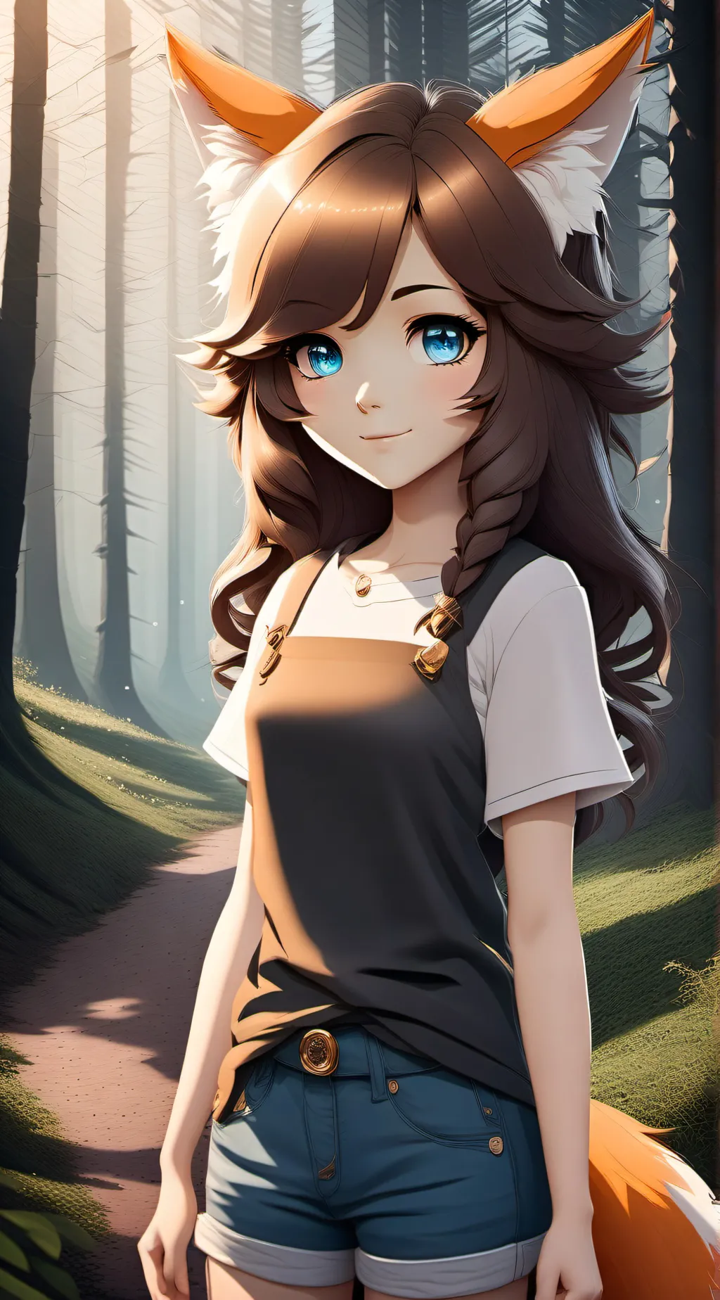 ai character: April background