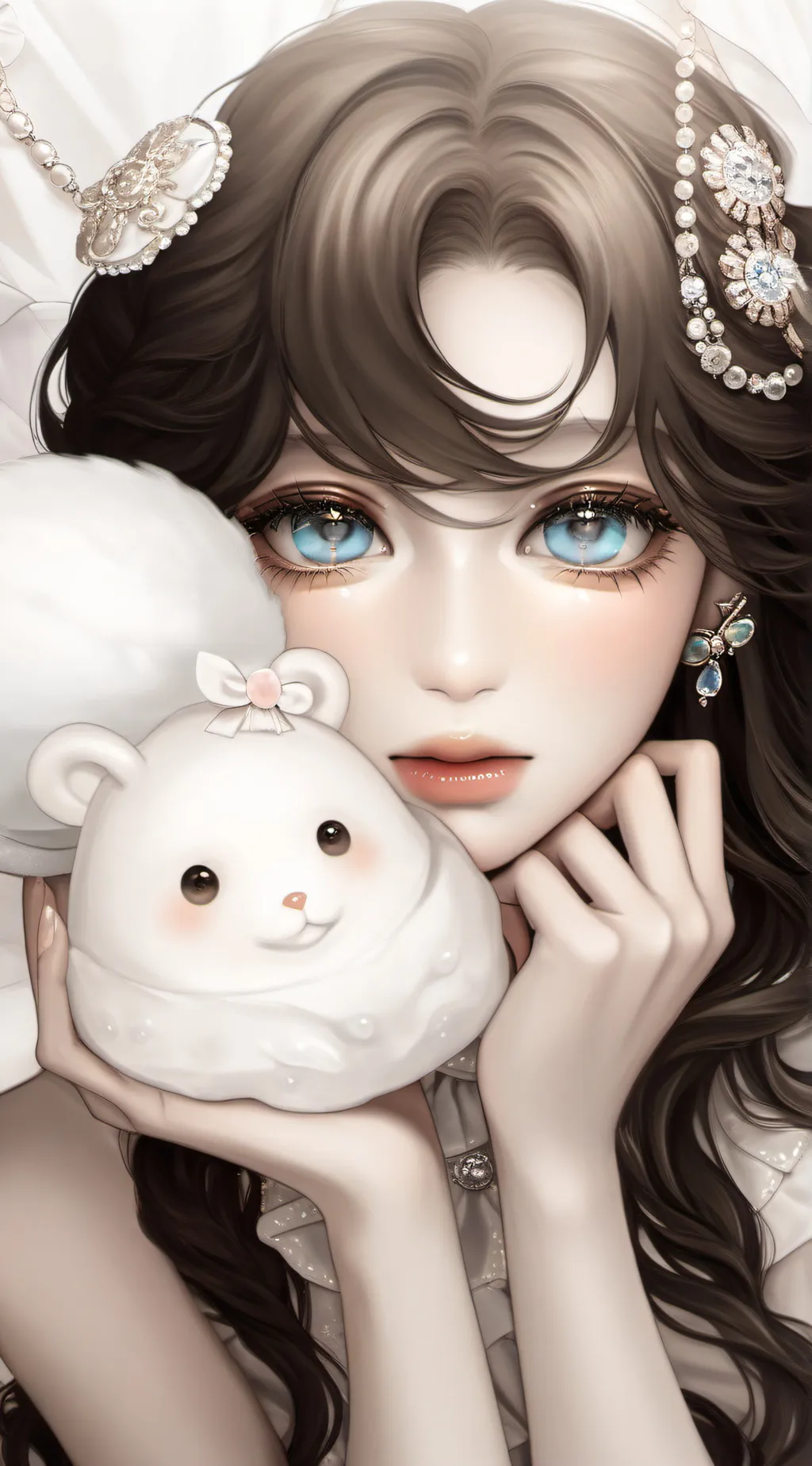 ai character: ash background