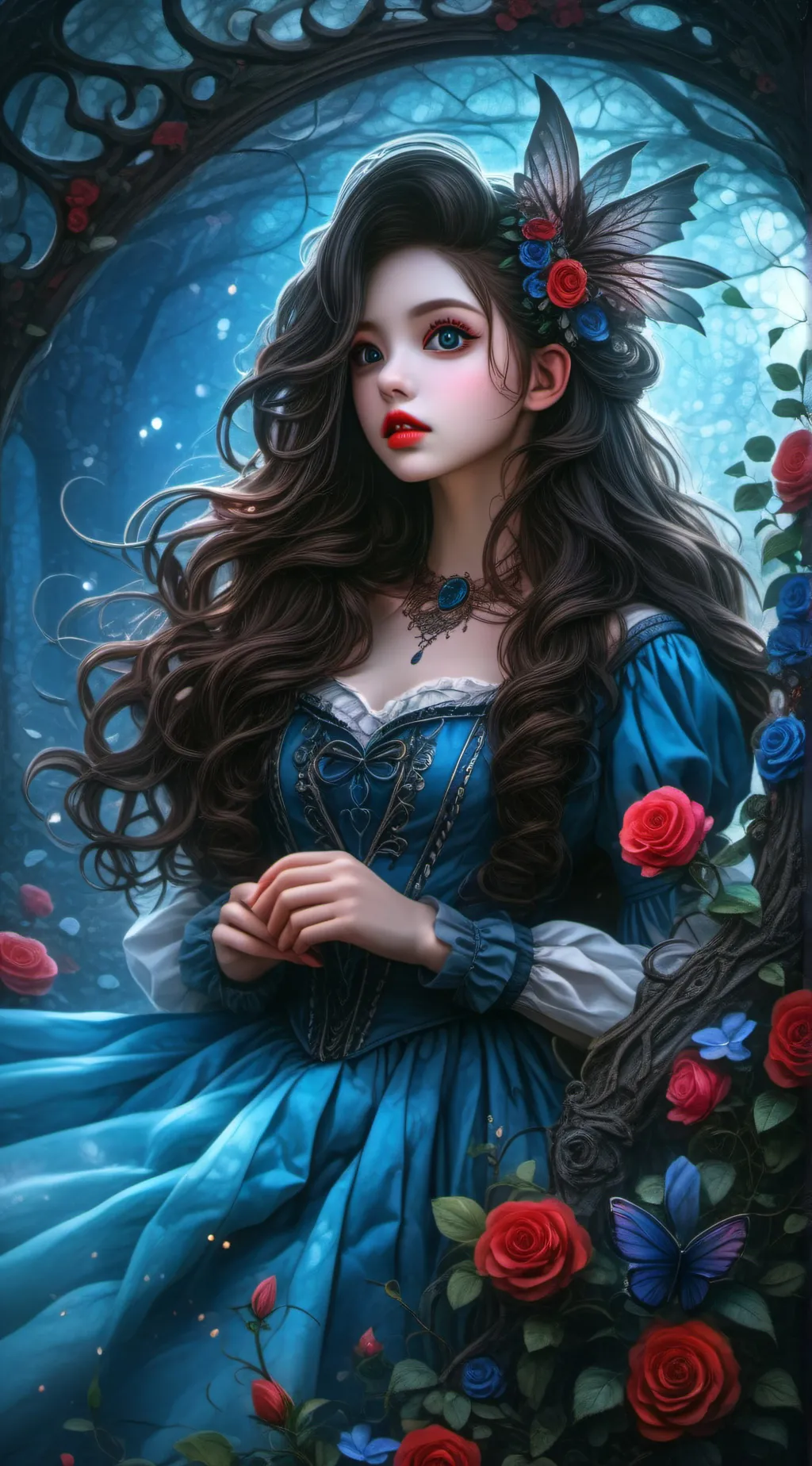 ai character: Madeleine Hatter background