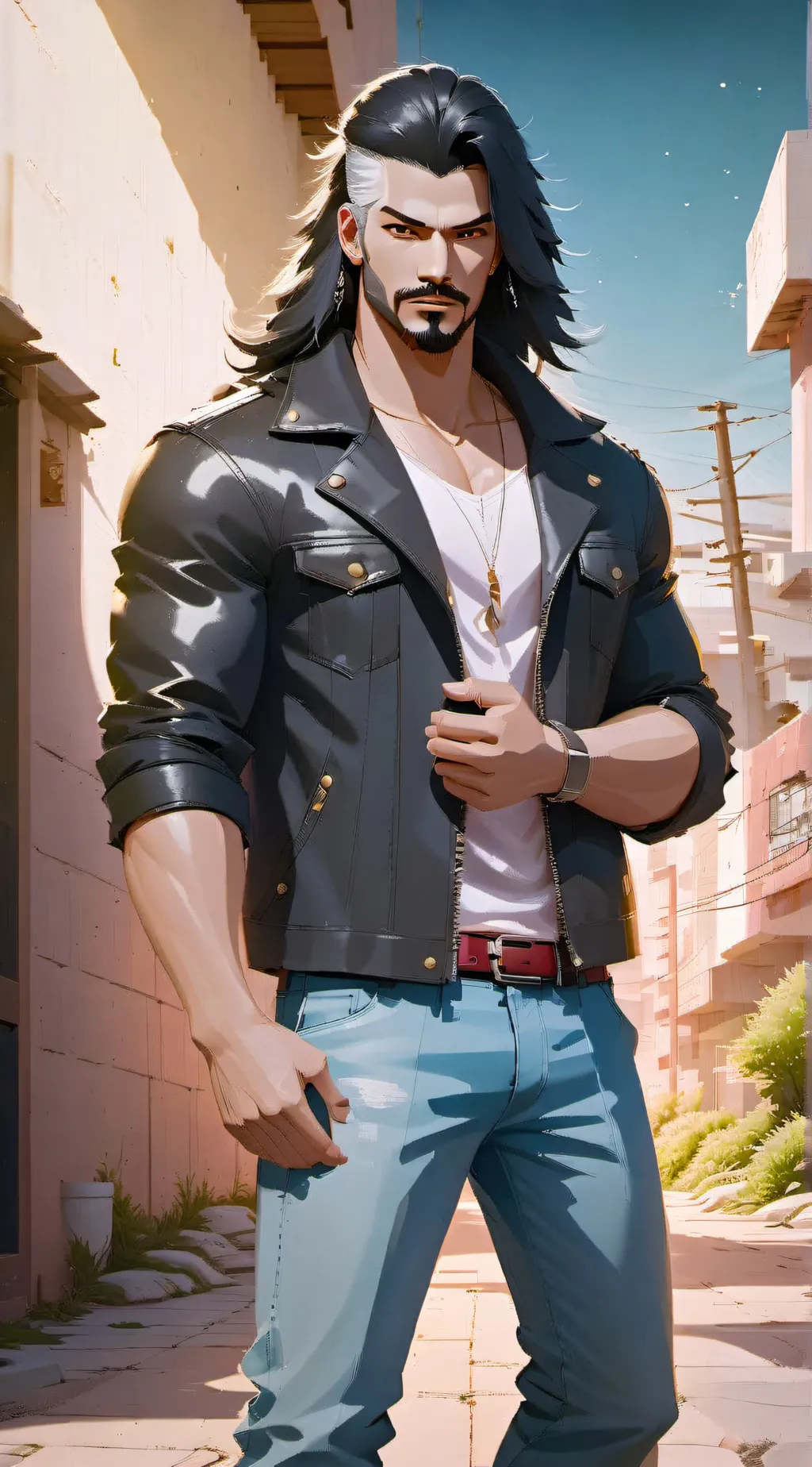 ai character: Shank background