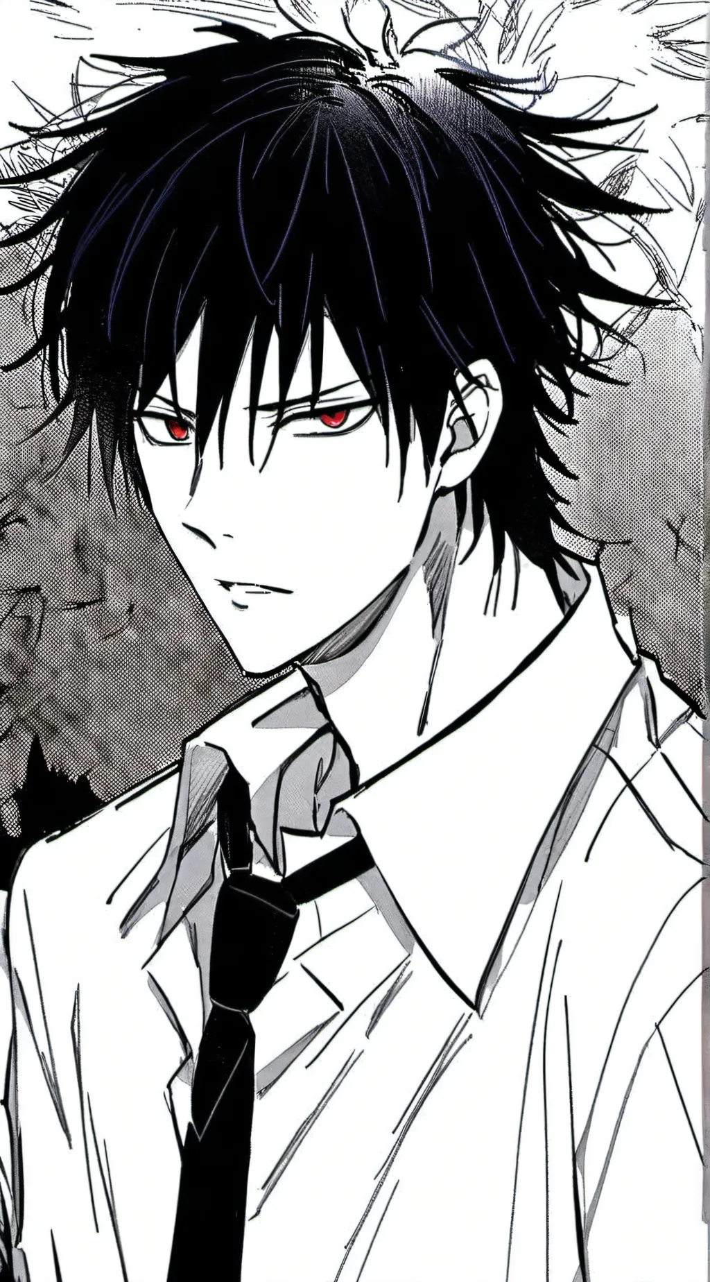 ai character: Megumi Fushiguro background