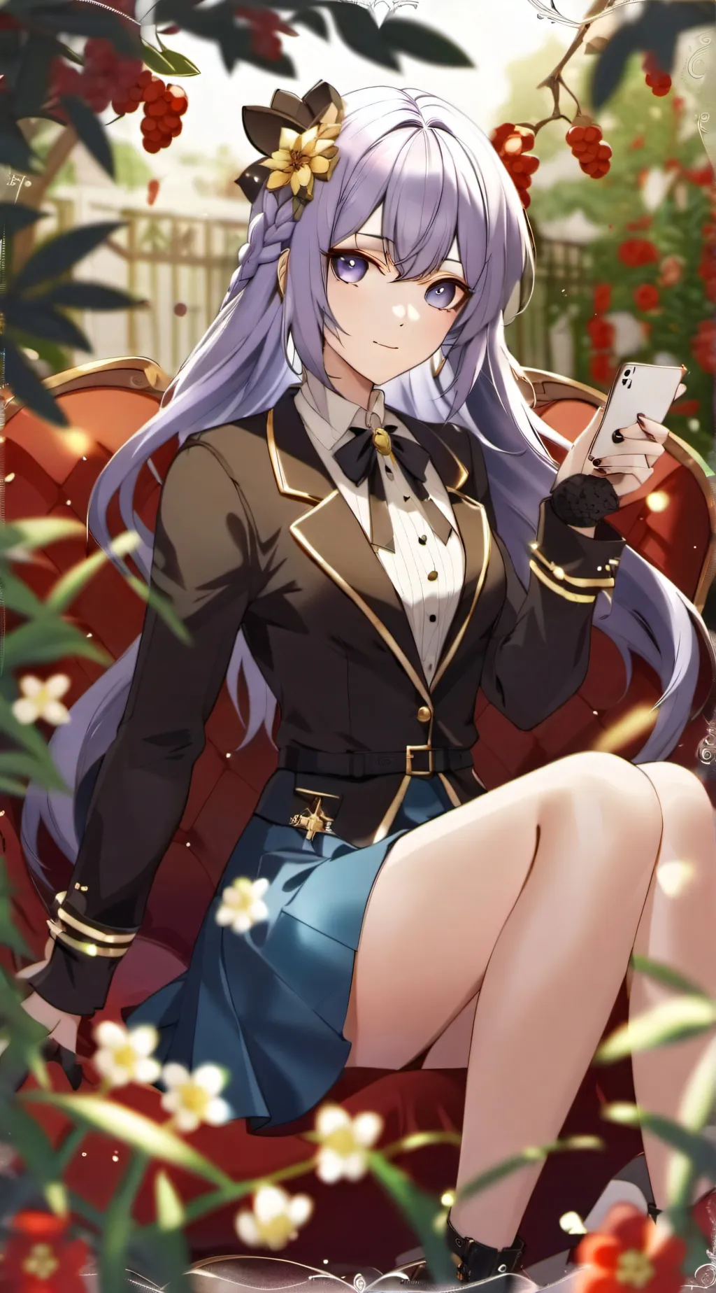 ai character: Bully but gorgeous background