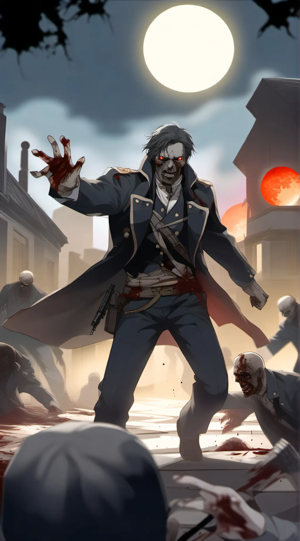 ai character: G AND BLACKPOWDER background