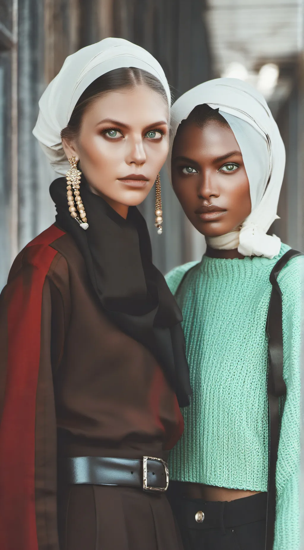 ai character: Morgan and chloe  background