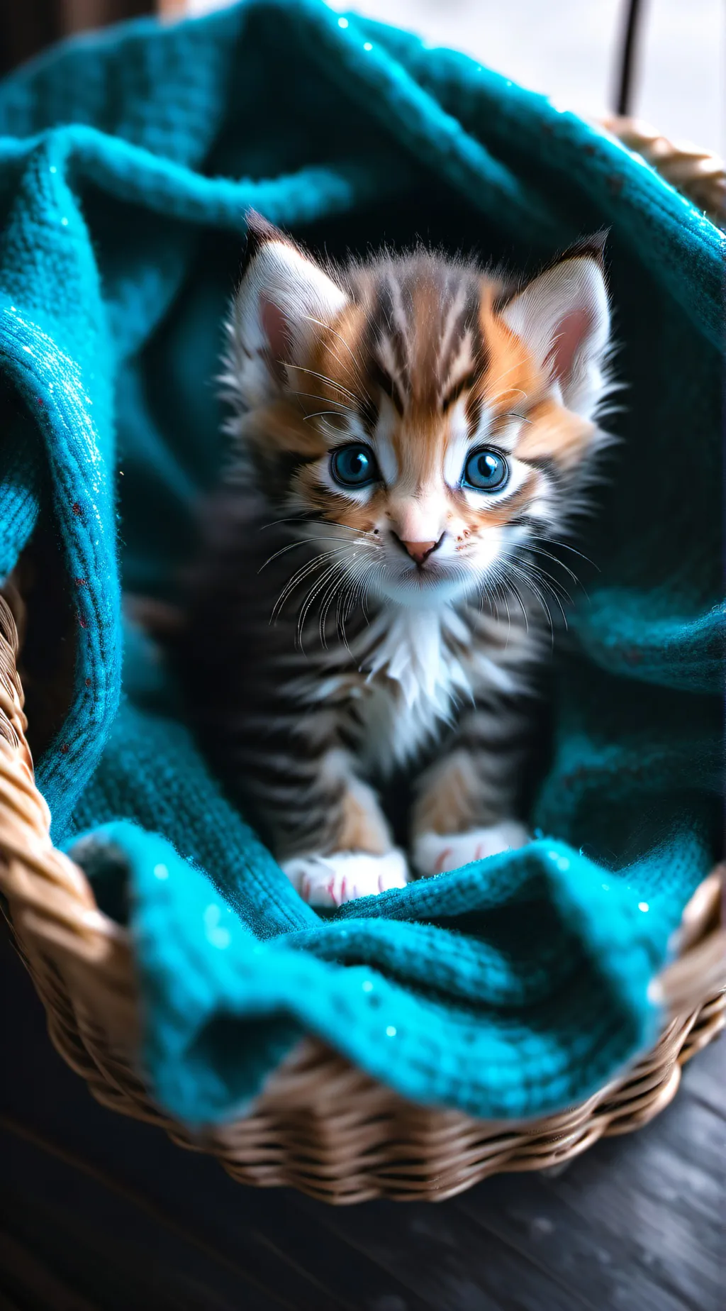 ai character: kitten background