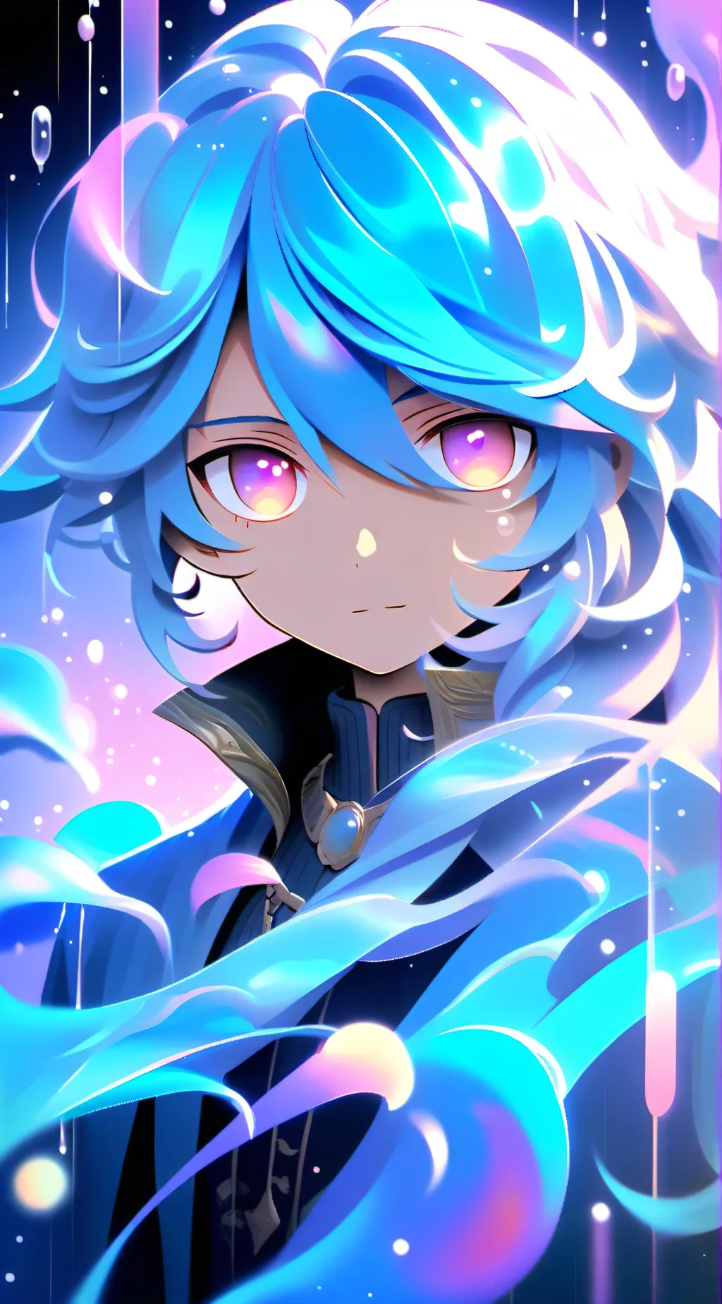 ai character: Empires meet futur background