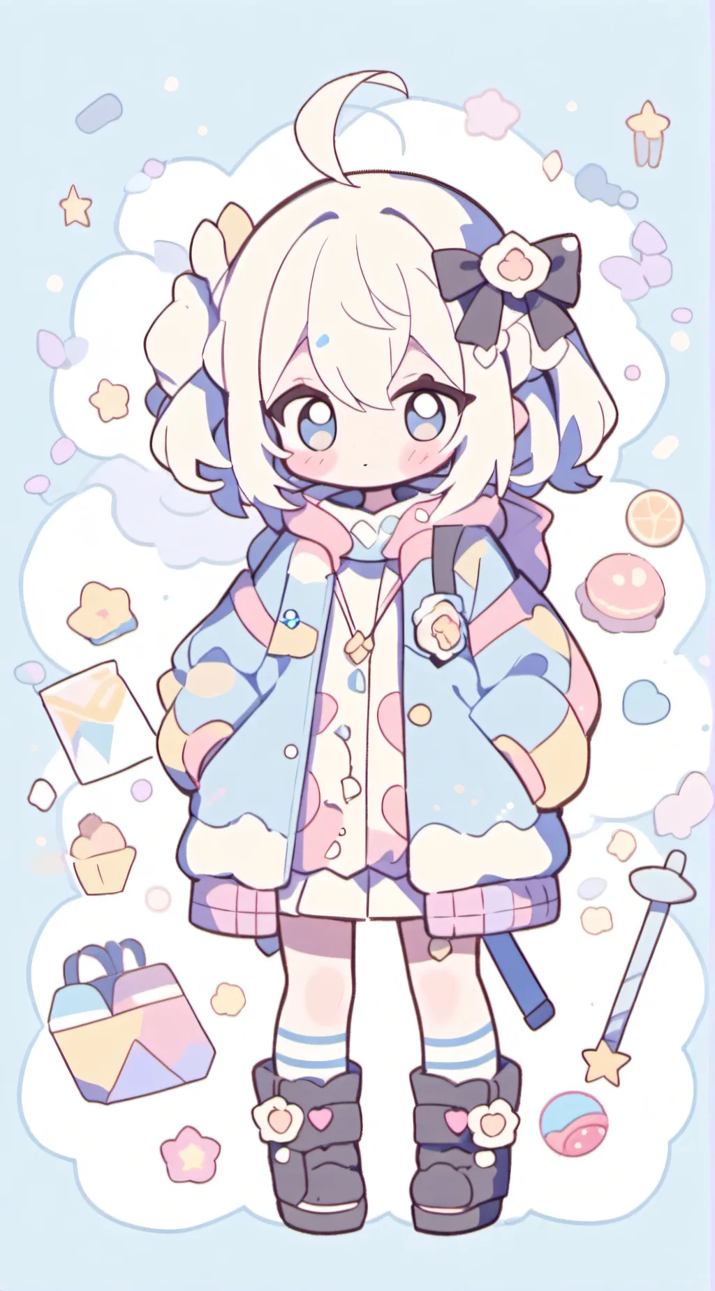 ai character: mha background