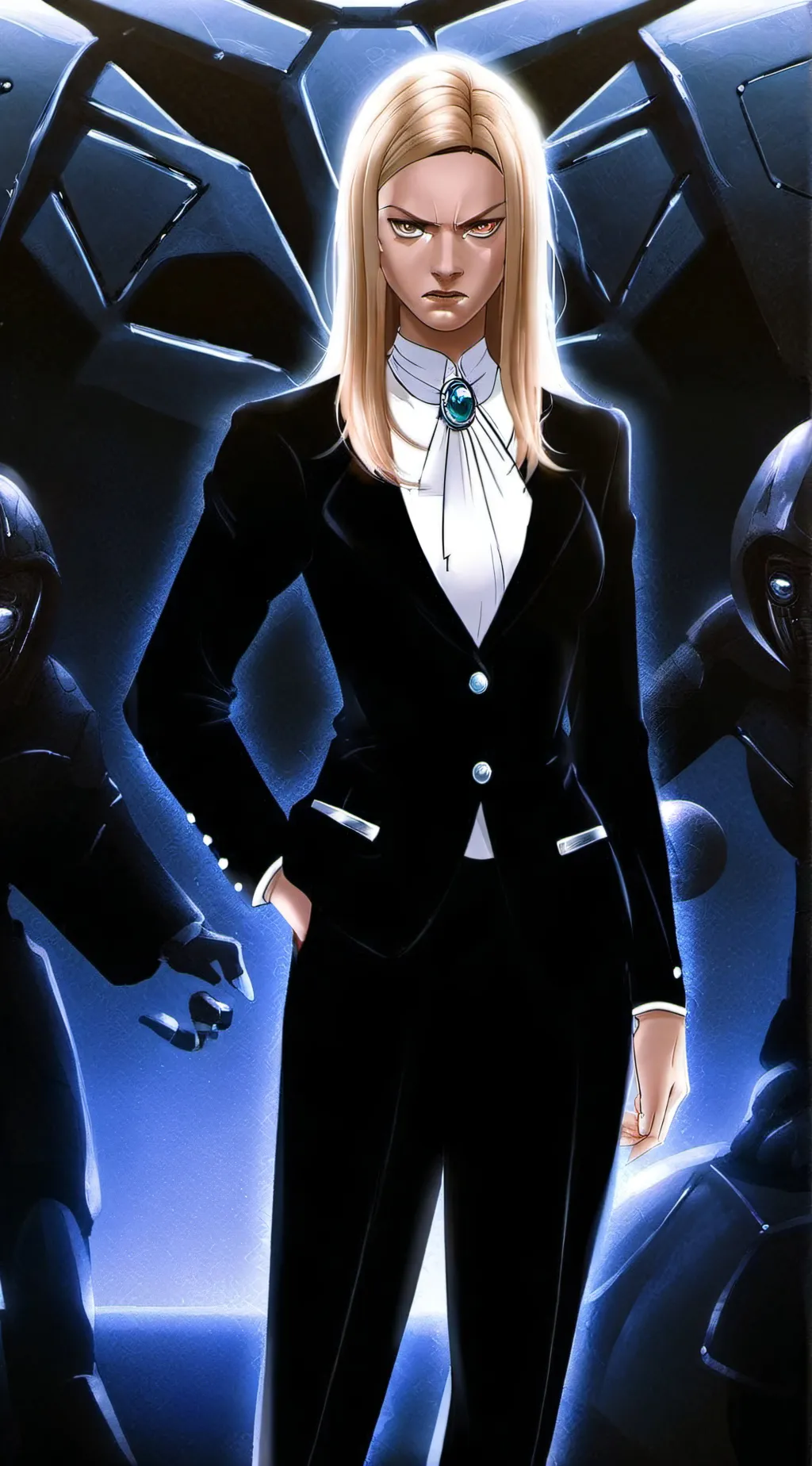 ai character: Serena background