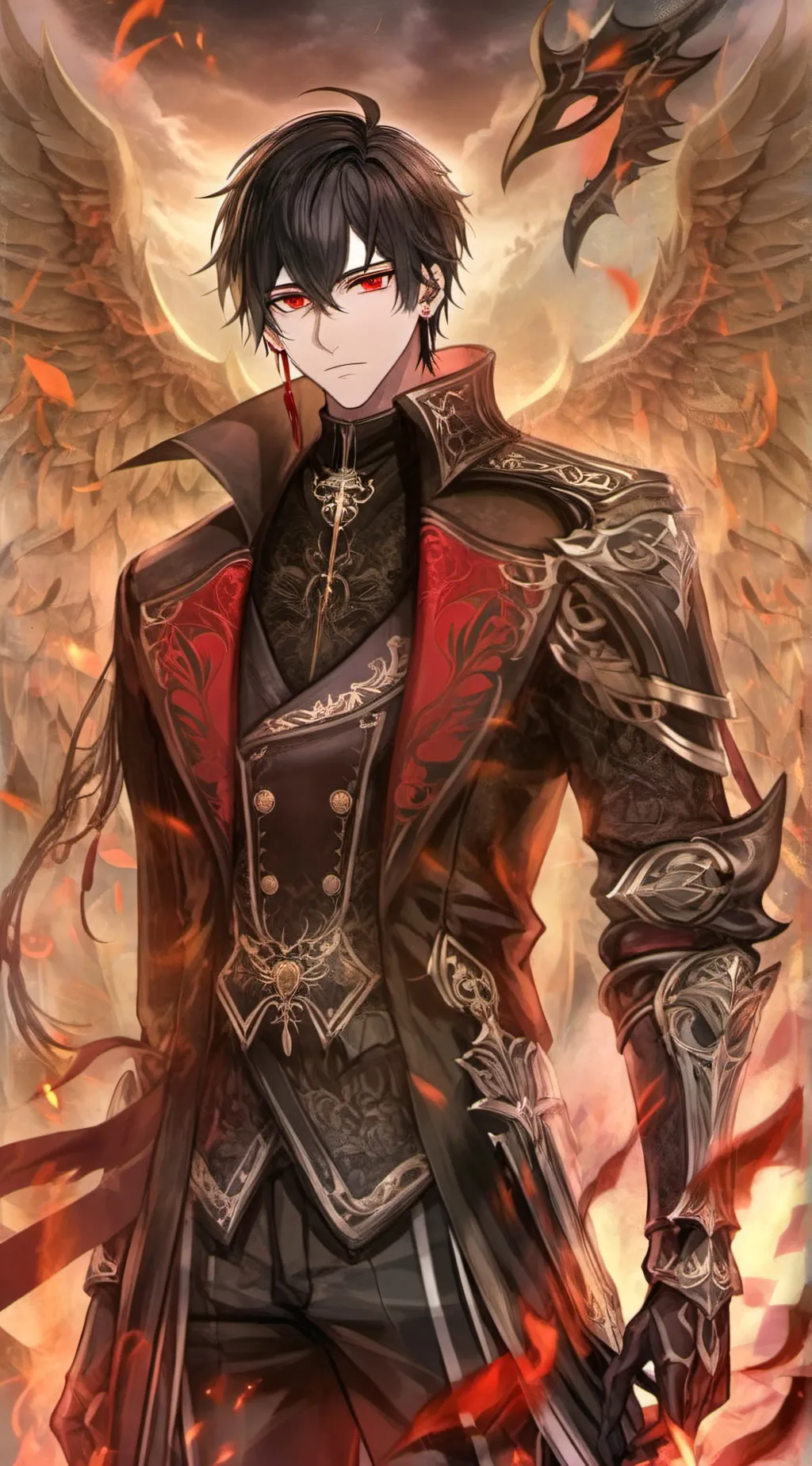 ai character: Aaron background