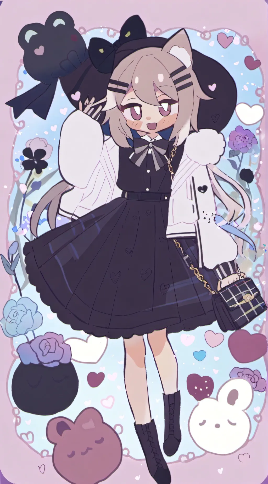 ai character: Oliver <3 background