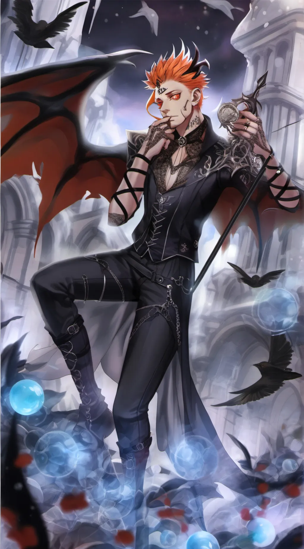 ai character: Ryomen Sukuna  background