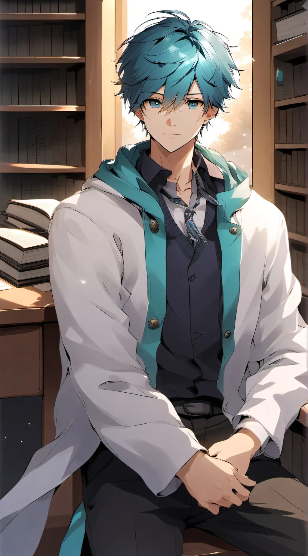 ai character: sken background