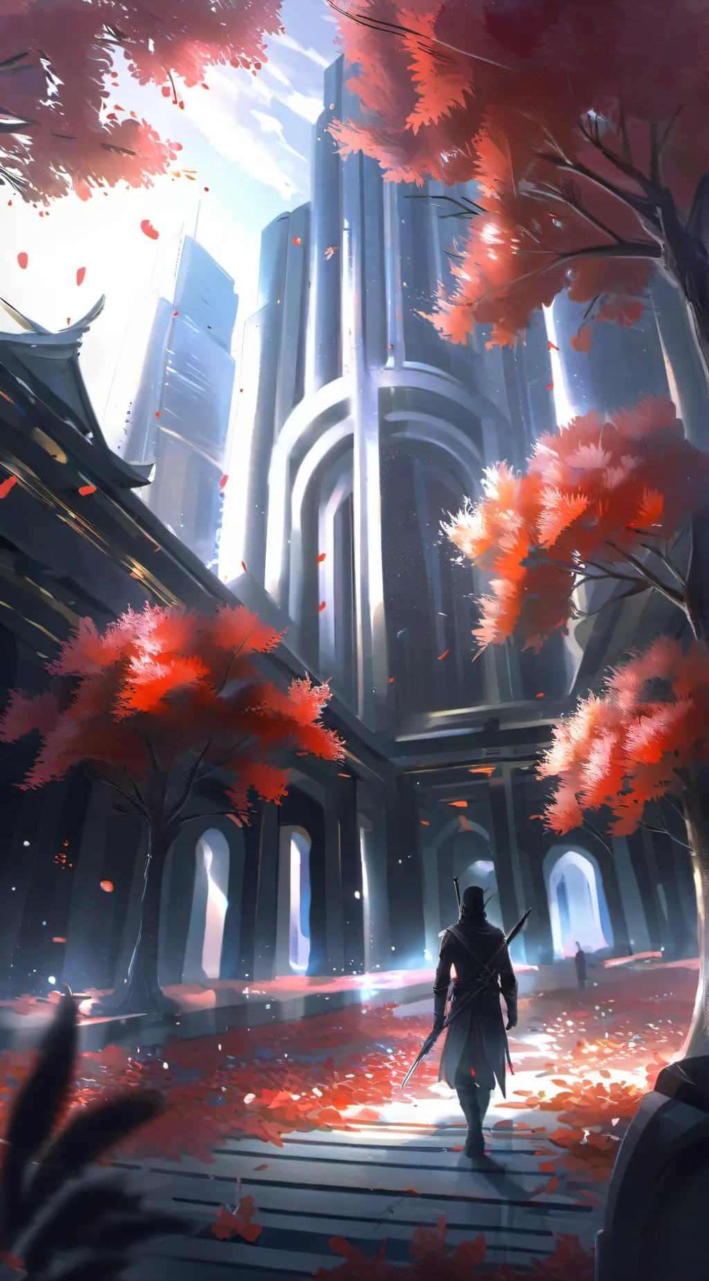 ai character: Final battle background