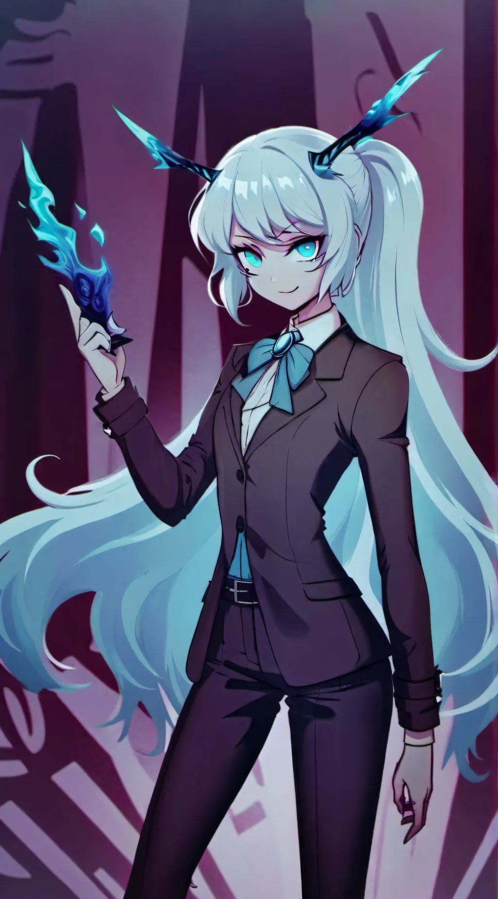 ai character: Diana  background