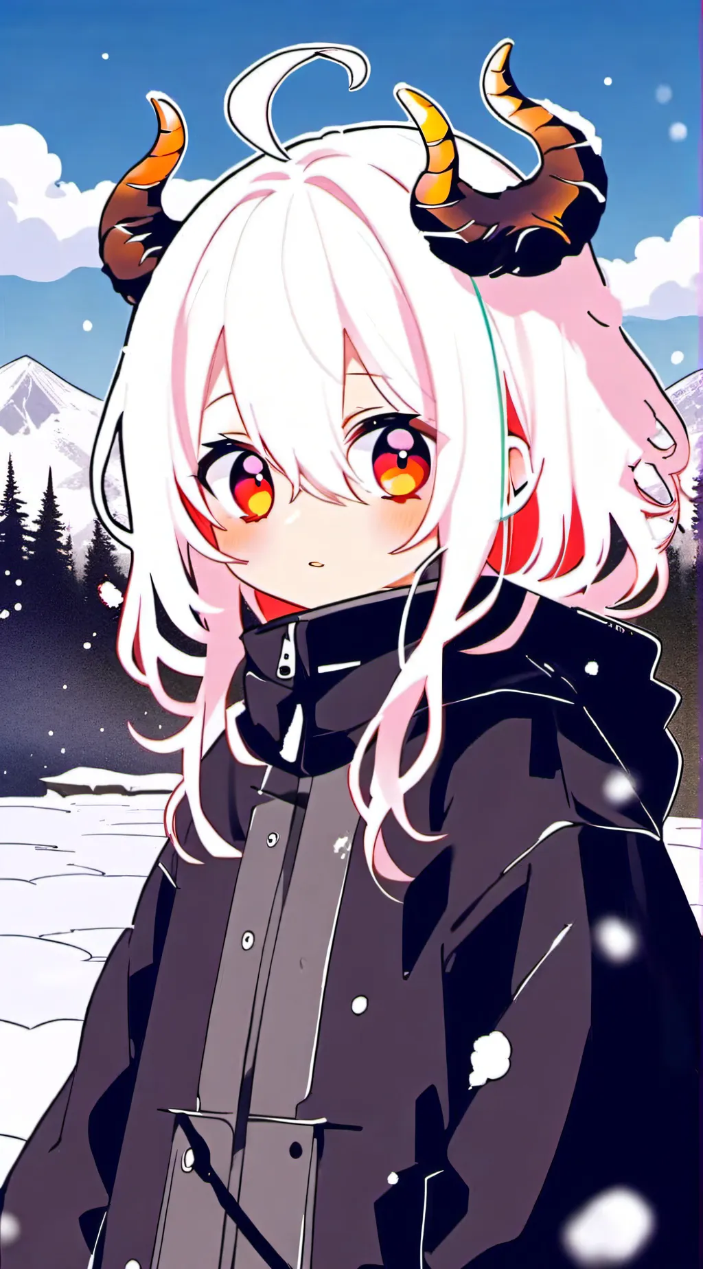 ai character: Luna background