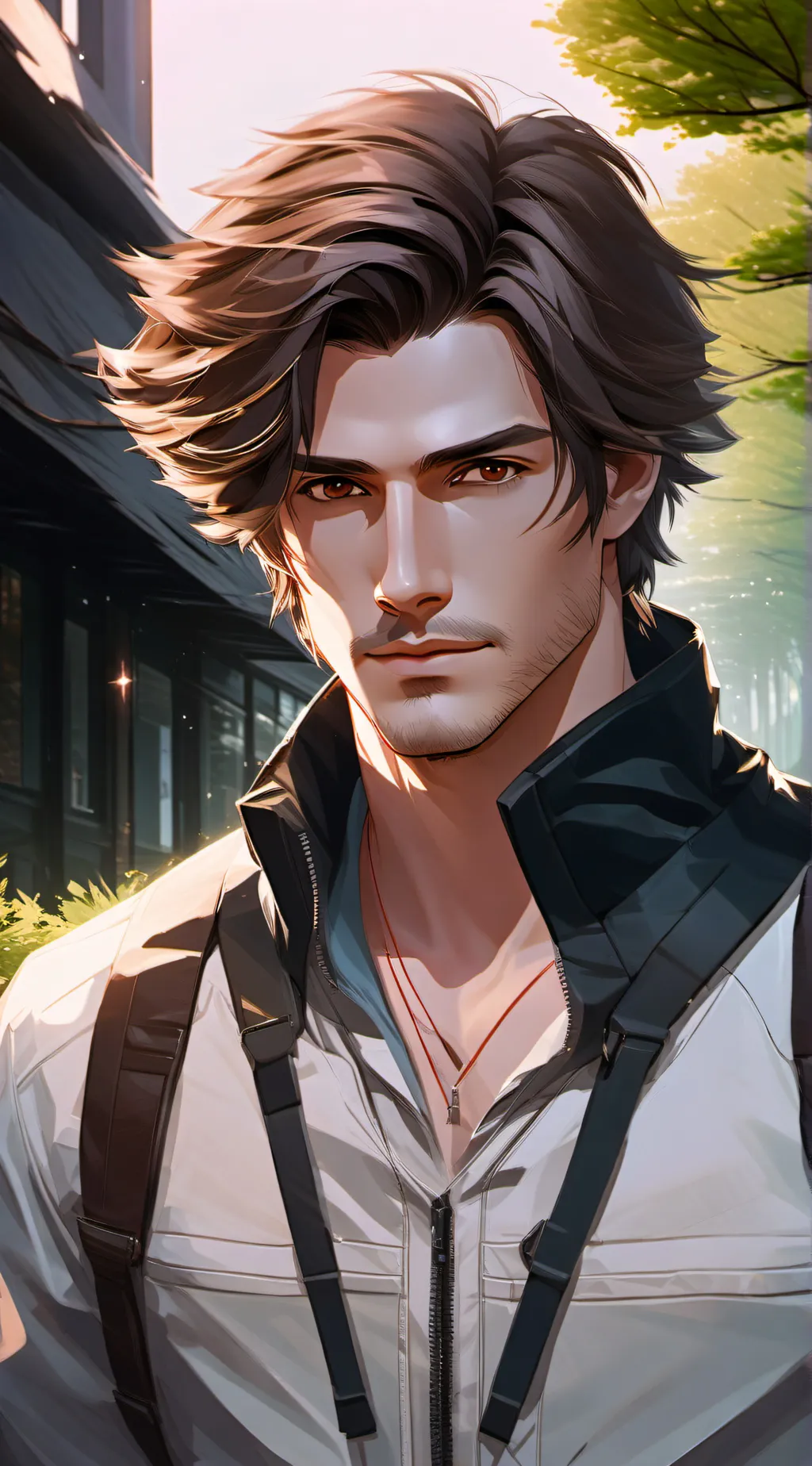 ai character: Adam x Lute HH  background