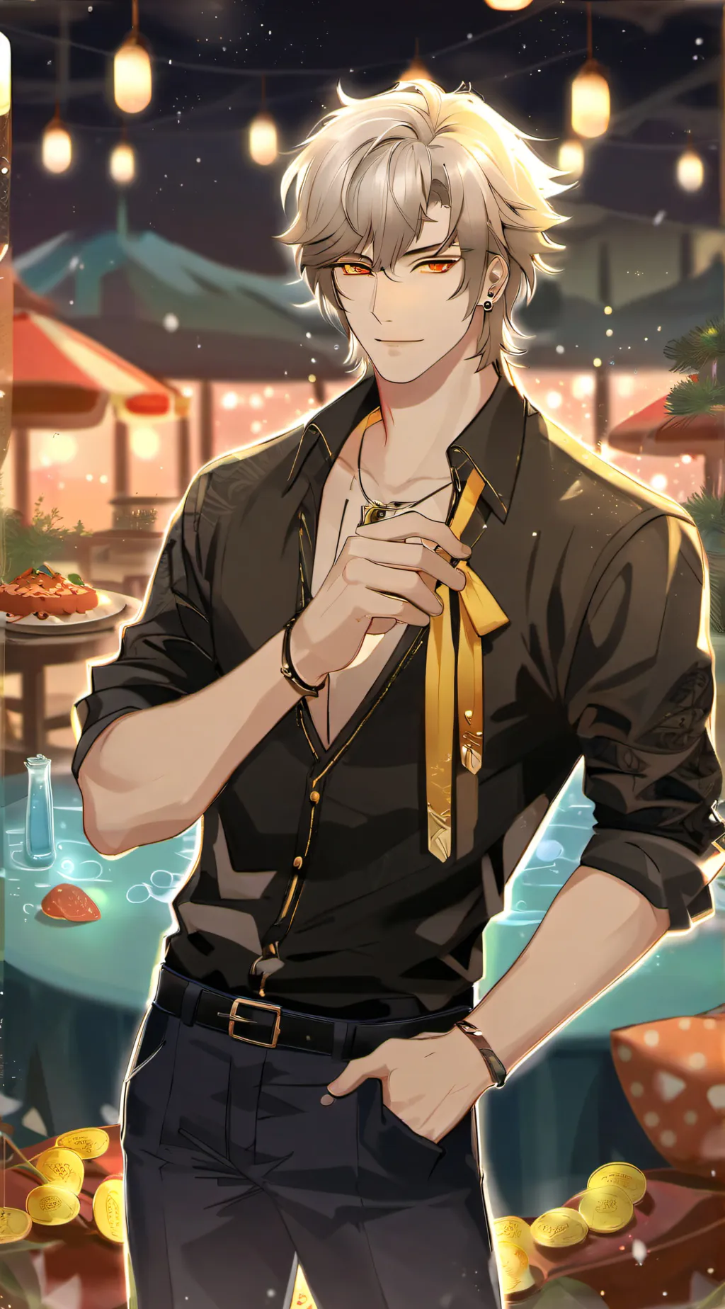 ai character: Tyler  background