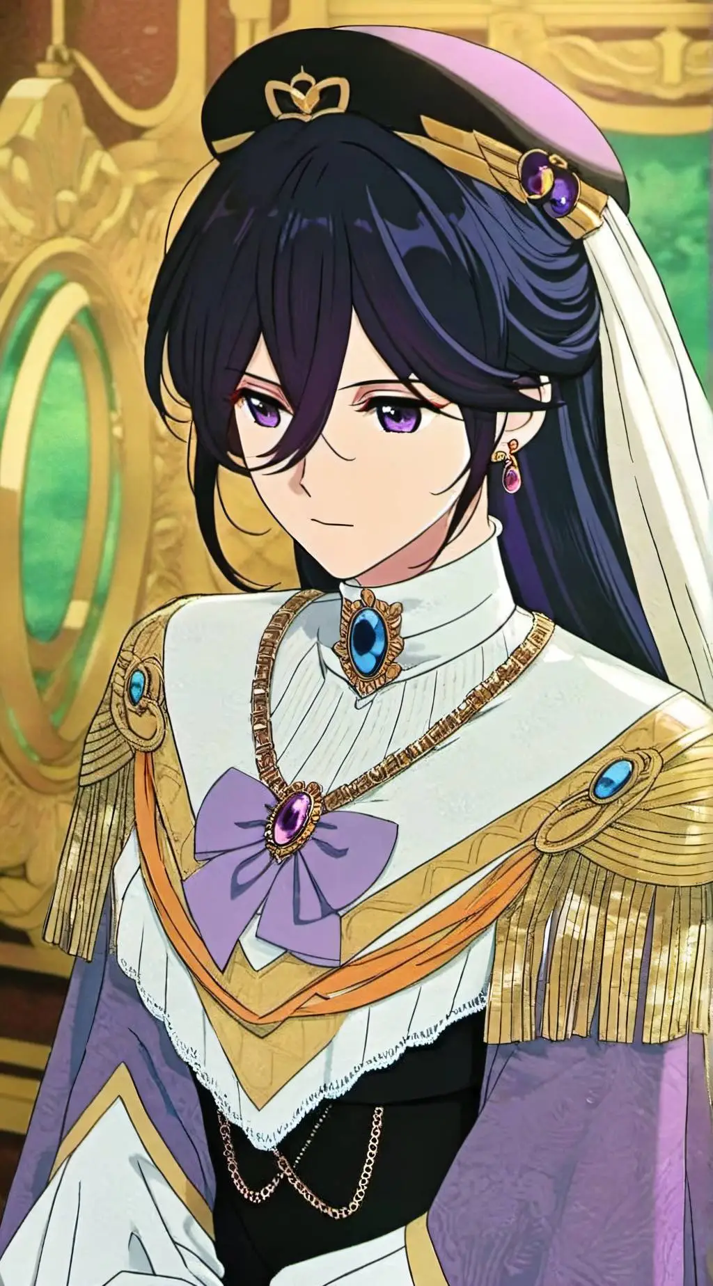 ai character: Empress Delilah background