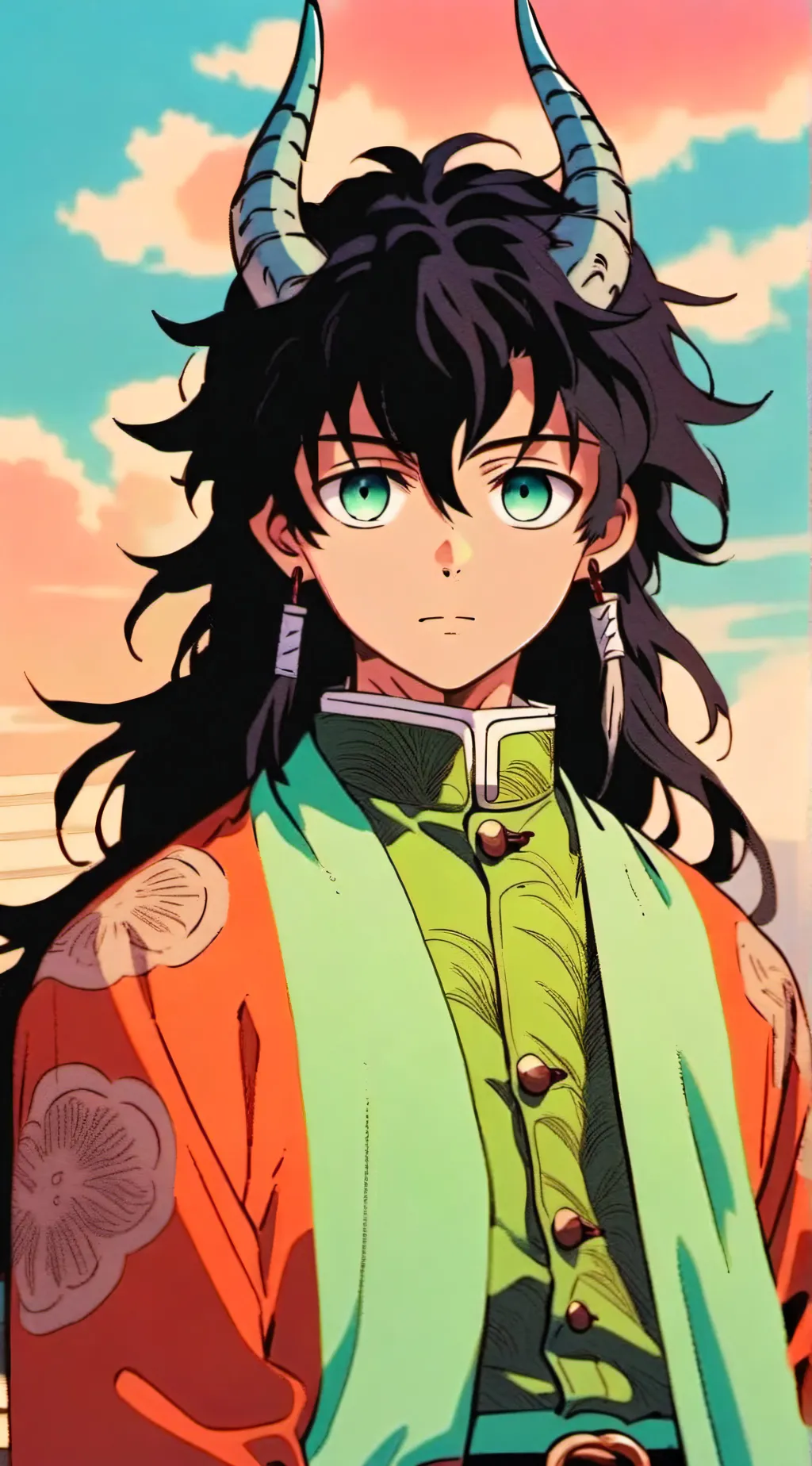 ai character: GIYU✨ background