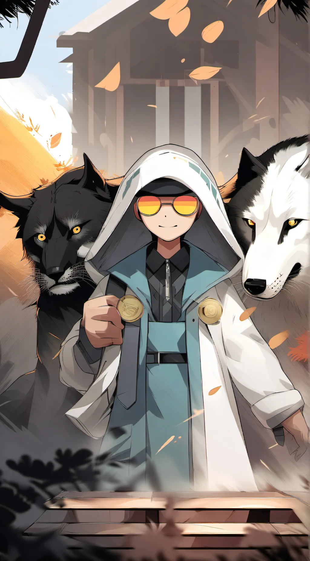 ai character: Country but Neko?  background