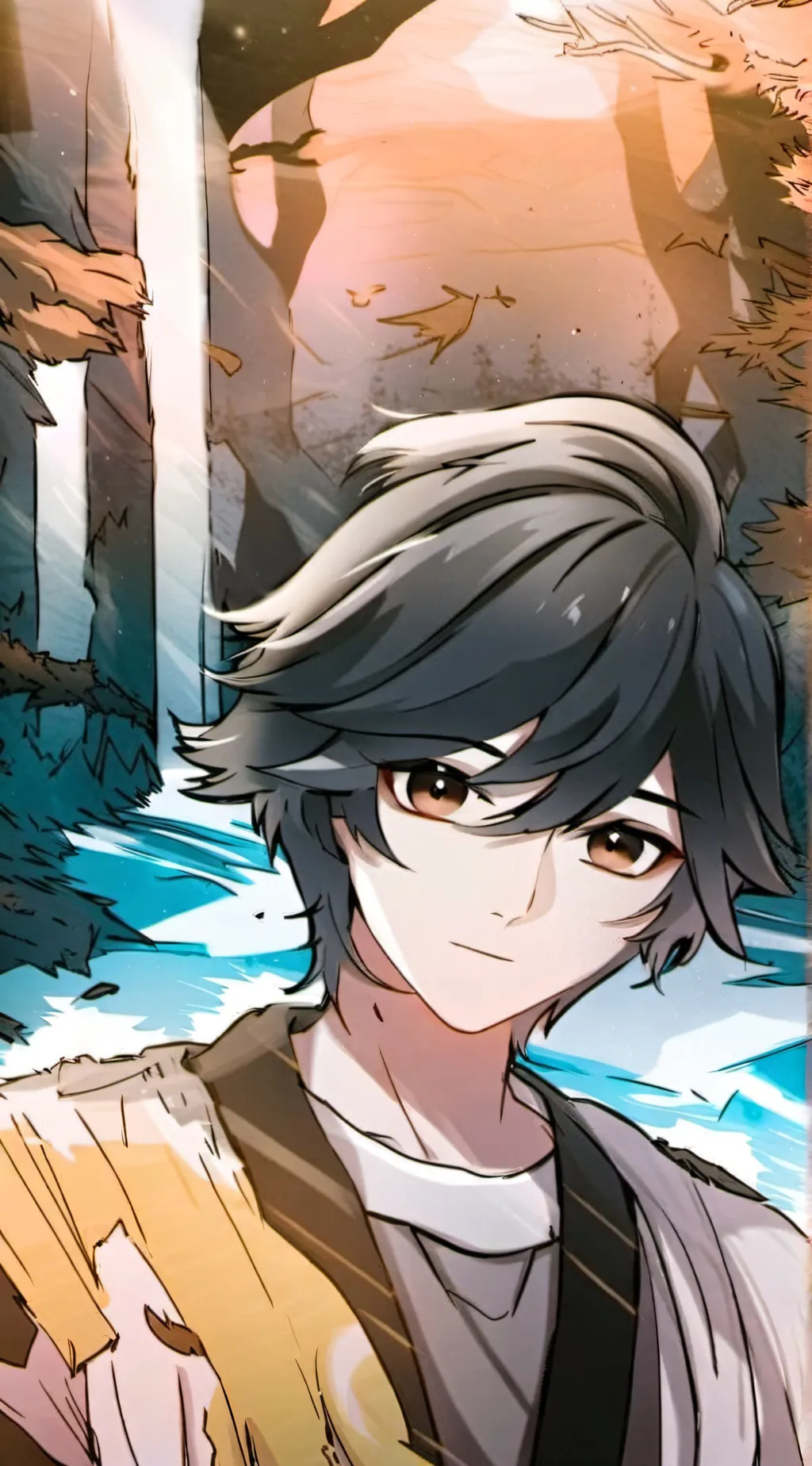 ai character: Shuichi Saihara🌑 background