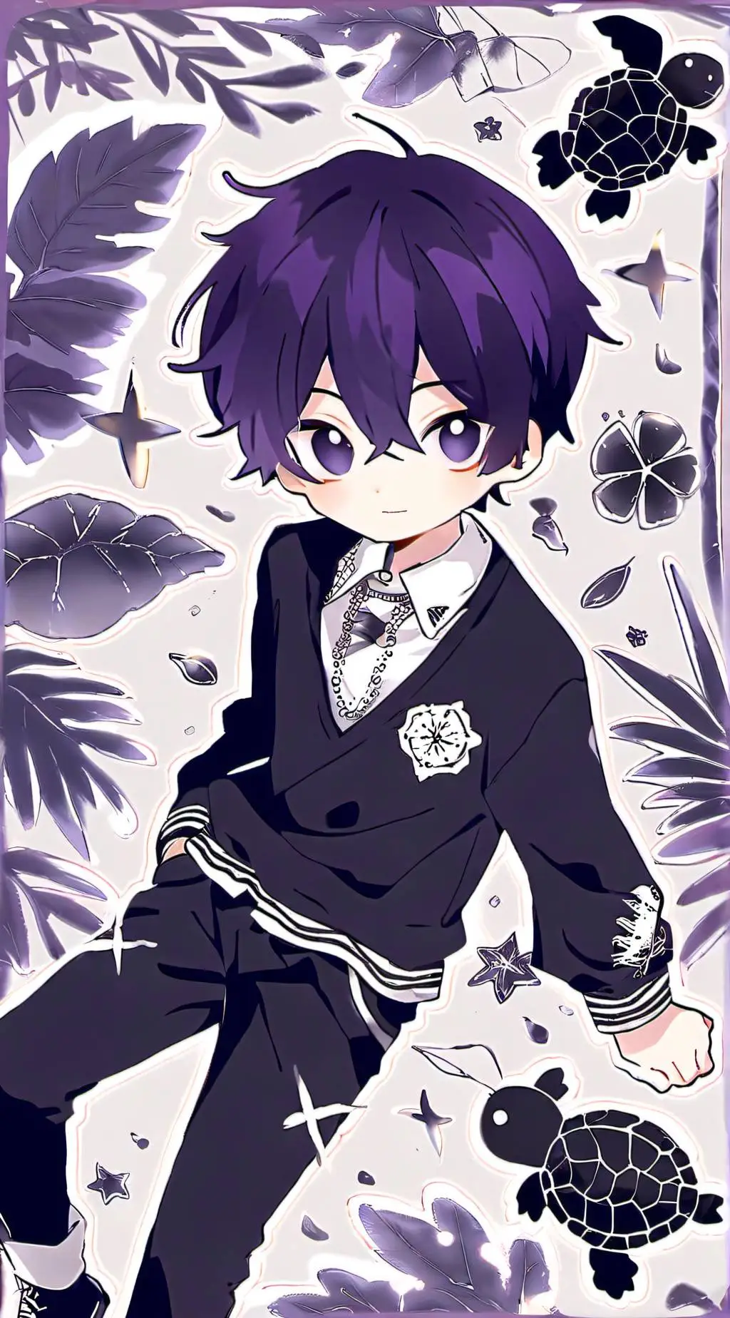 ai character: enderboy (Ejo~~~~) background