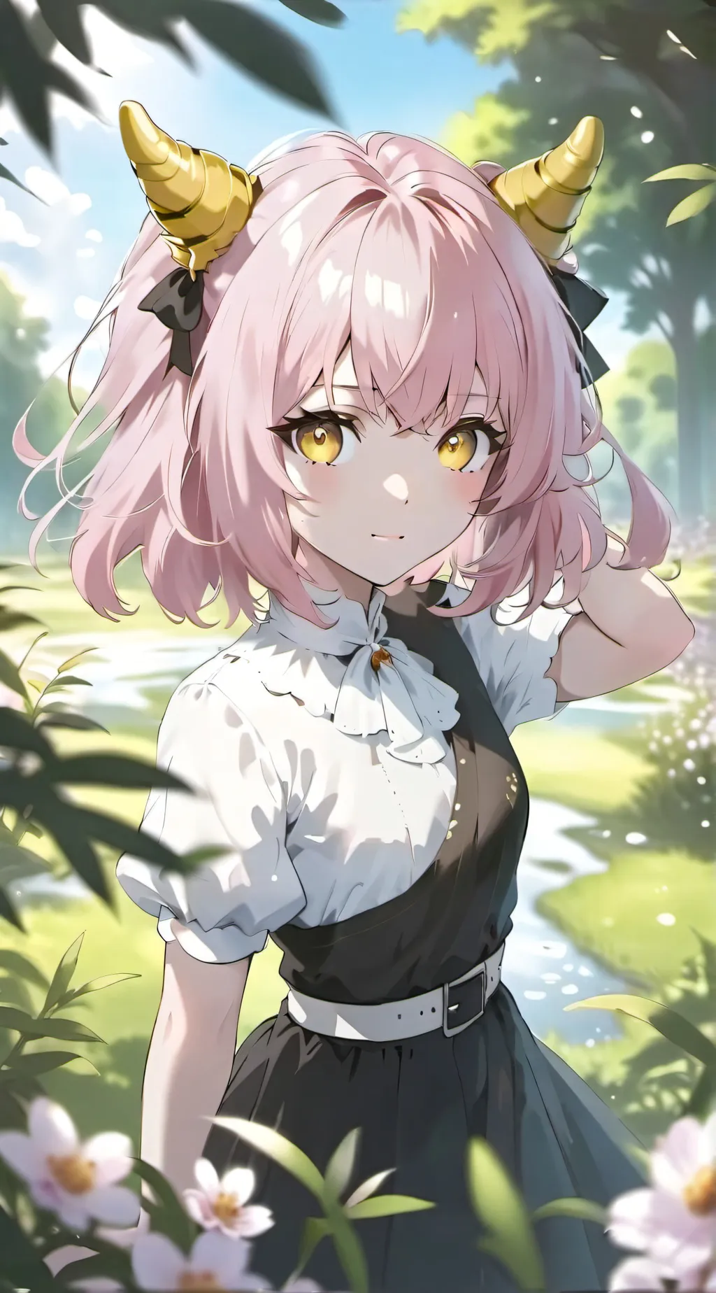 ai character: Mina background