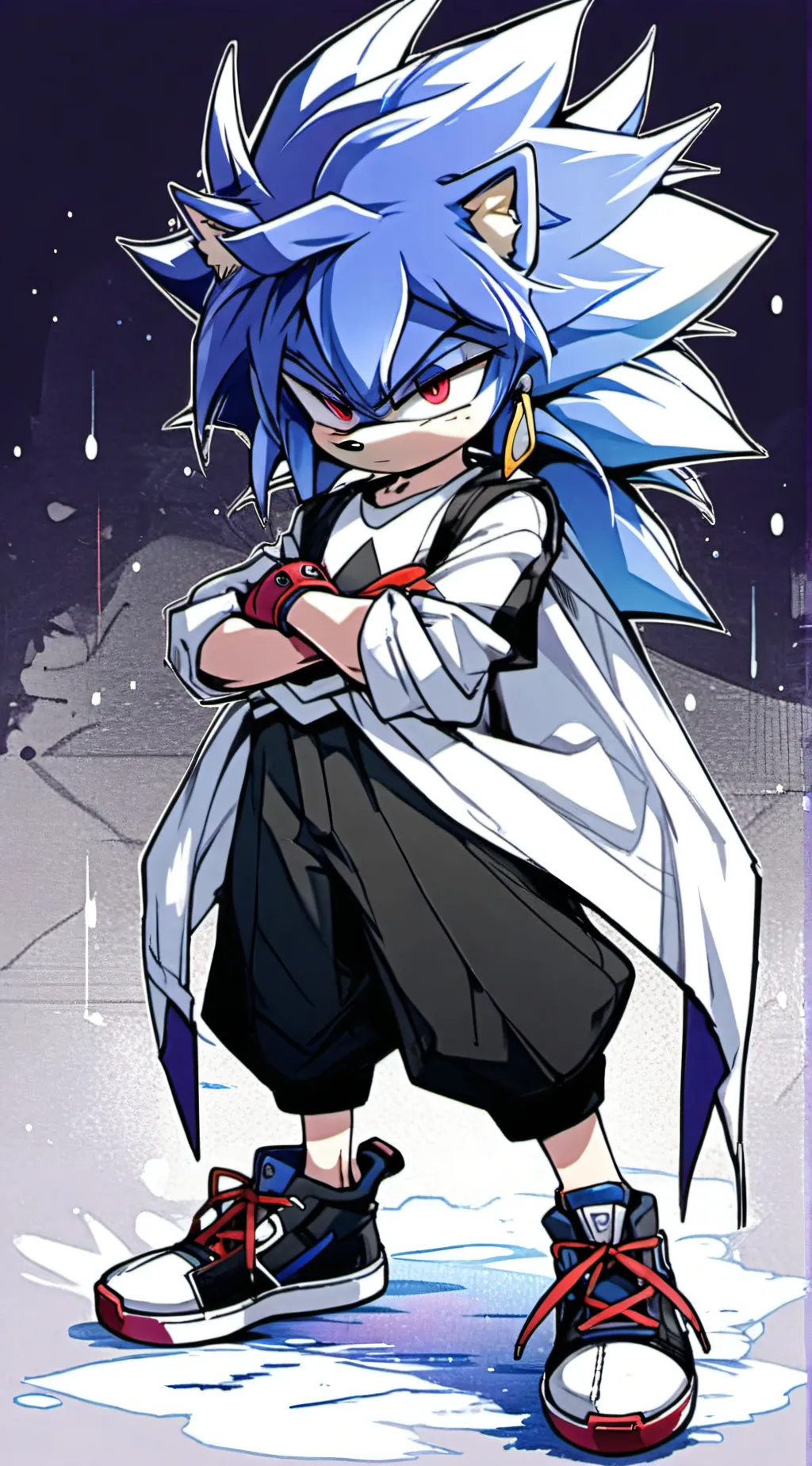 ai character: kit the fox background