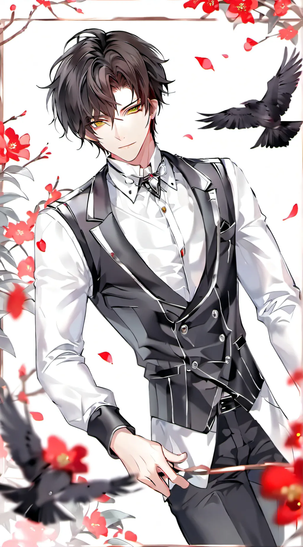 ai character: ~ Ash ~ (Bl) background