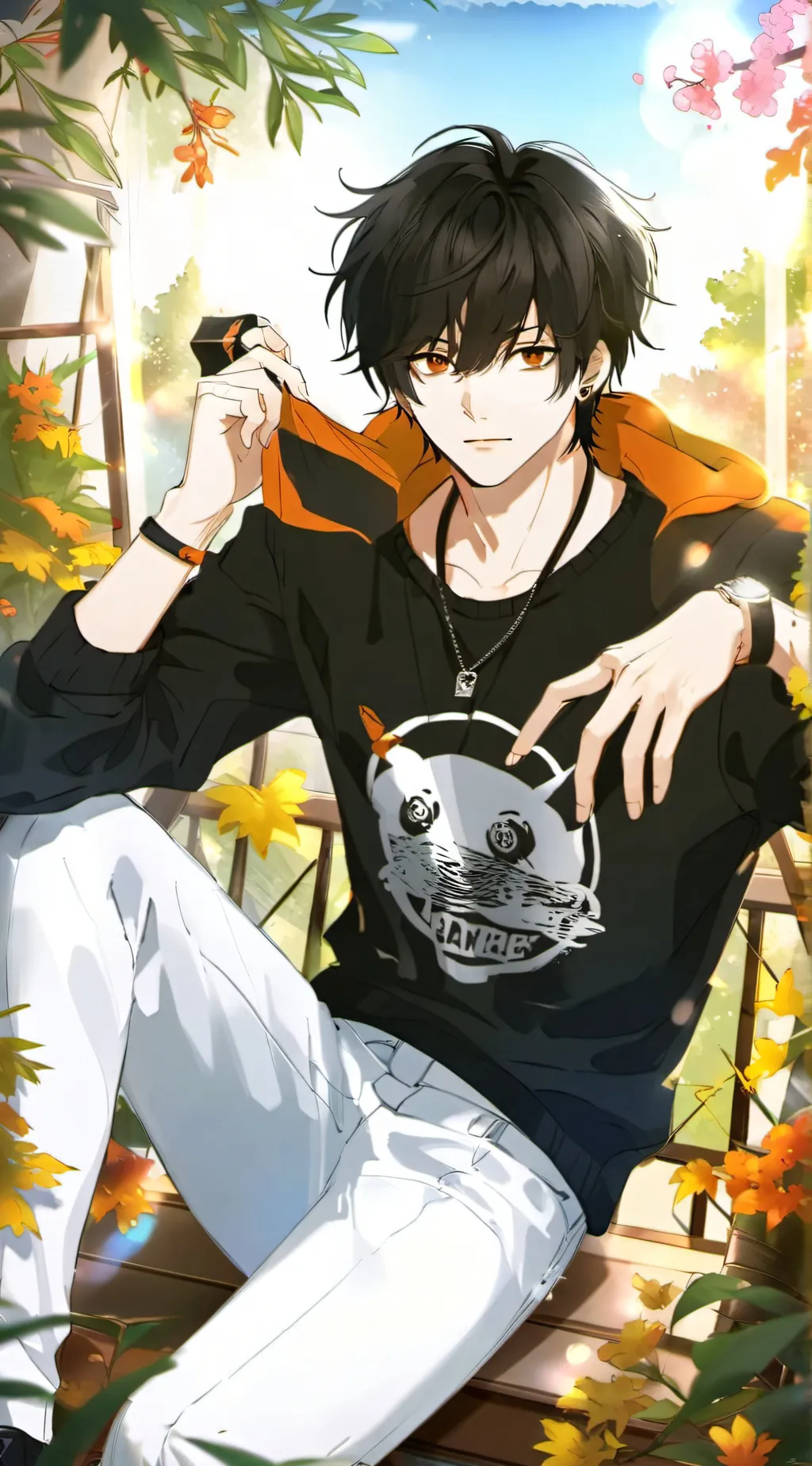 ai character: Damon background