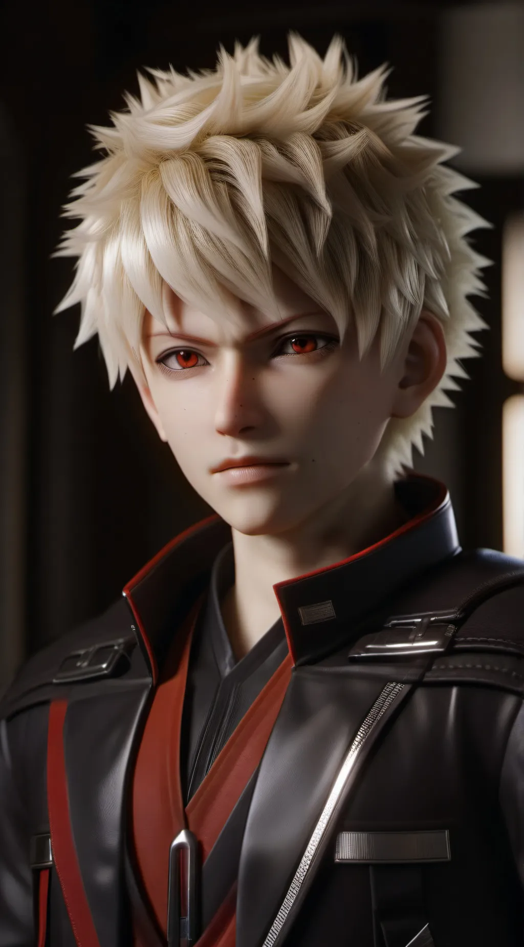 ai character: BAKUGOU KATSUKI  background