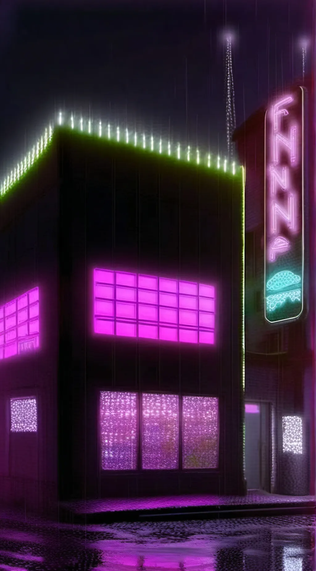 ai character: fap night at fenni background