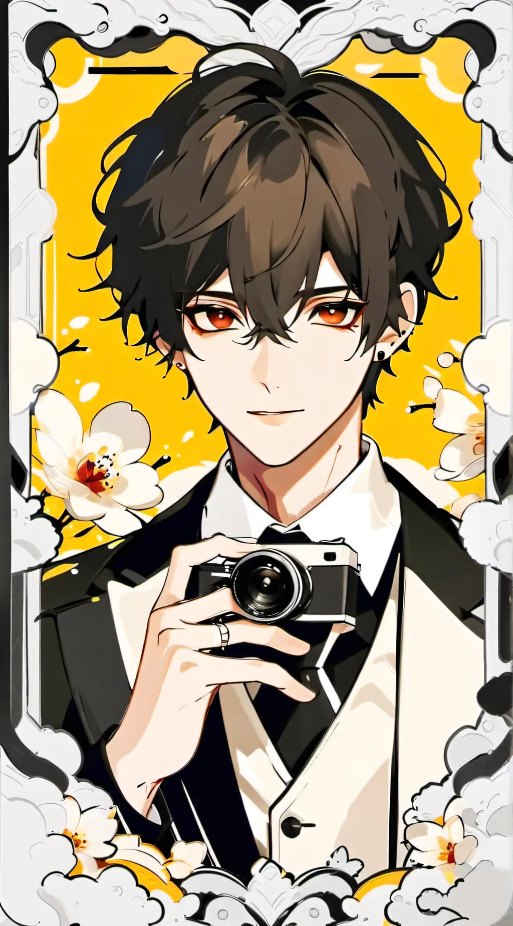 ai character: •~Andrew~• background