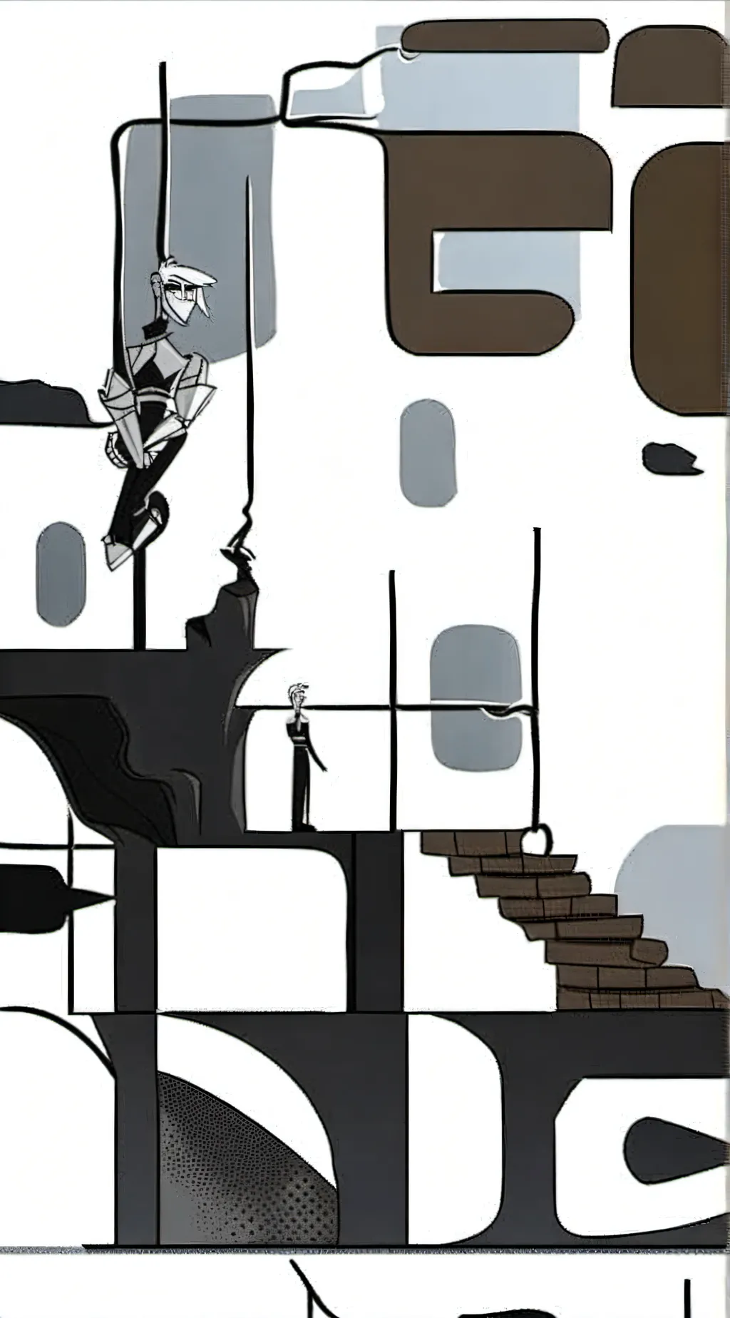 ai character: "Color World" background