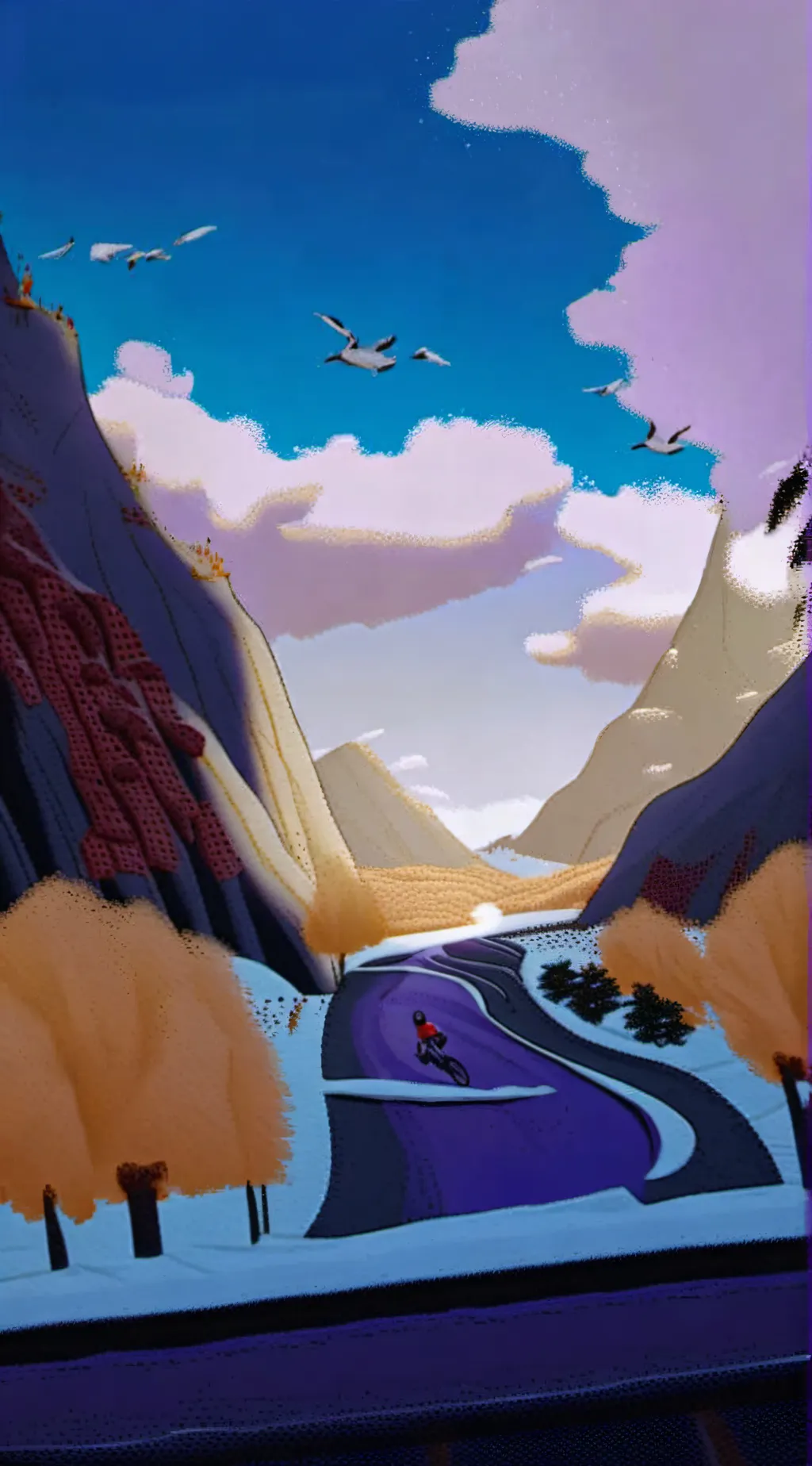 ai character: bfb island background